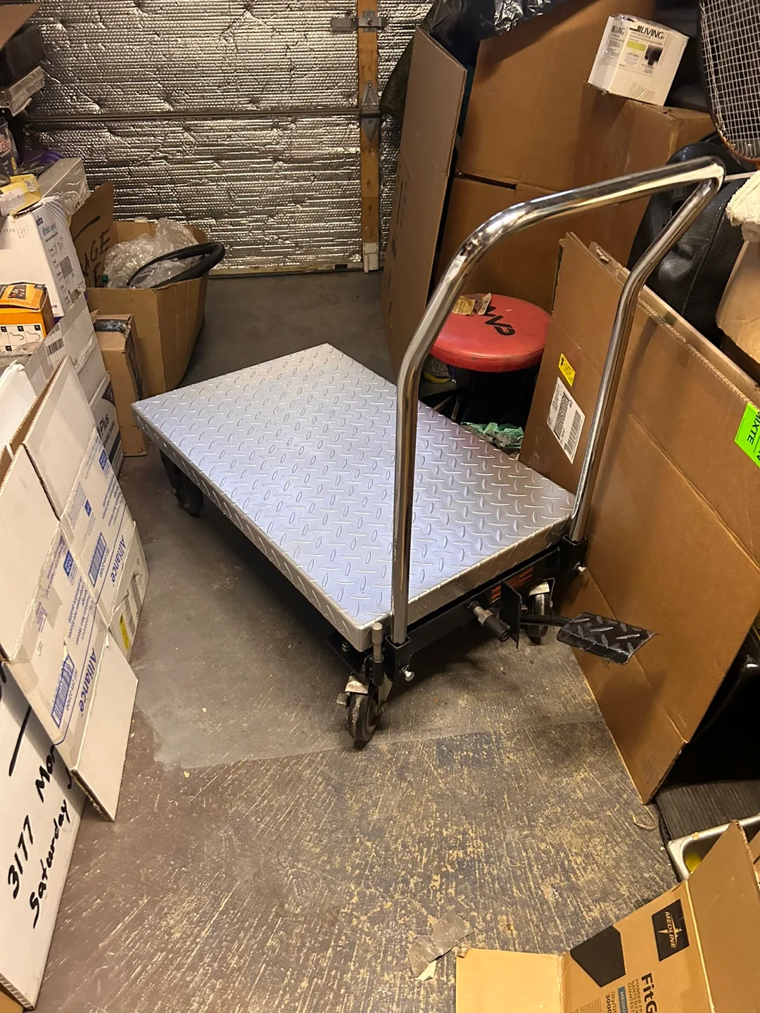 Hydraulic Lift Table Cart image indicator(3)