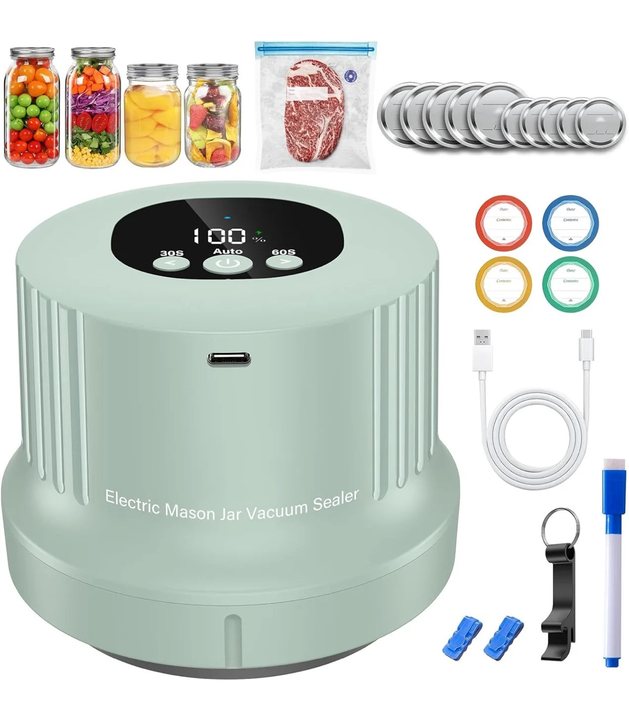 X7 Electric Vacuum Sealer image indicator(2)