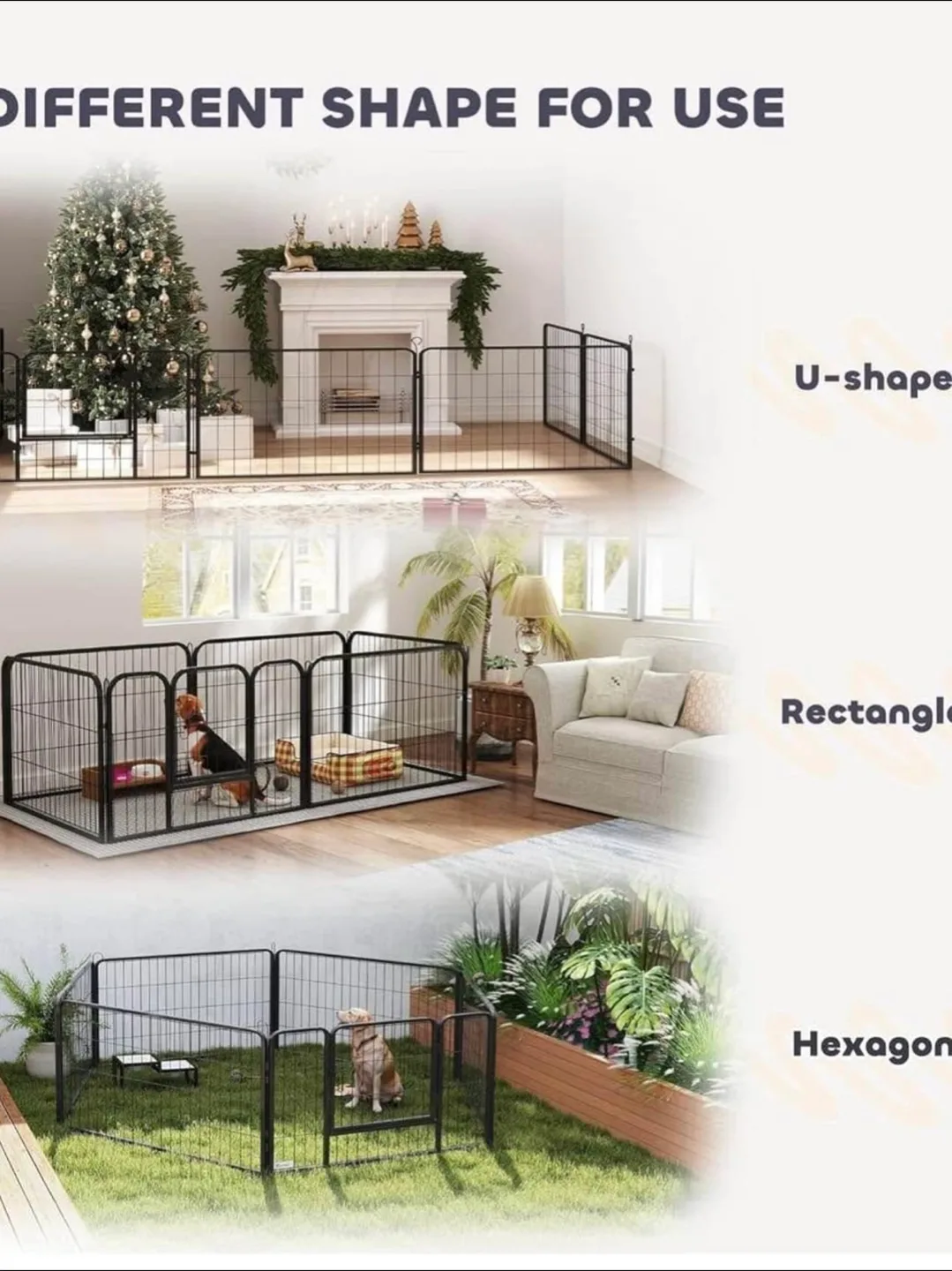 Convertible Pet Playpen - Versatile Design thumbnail
