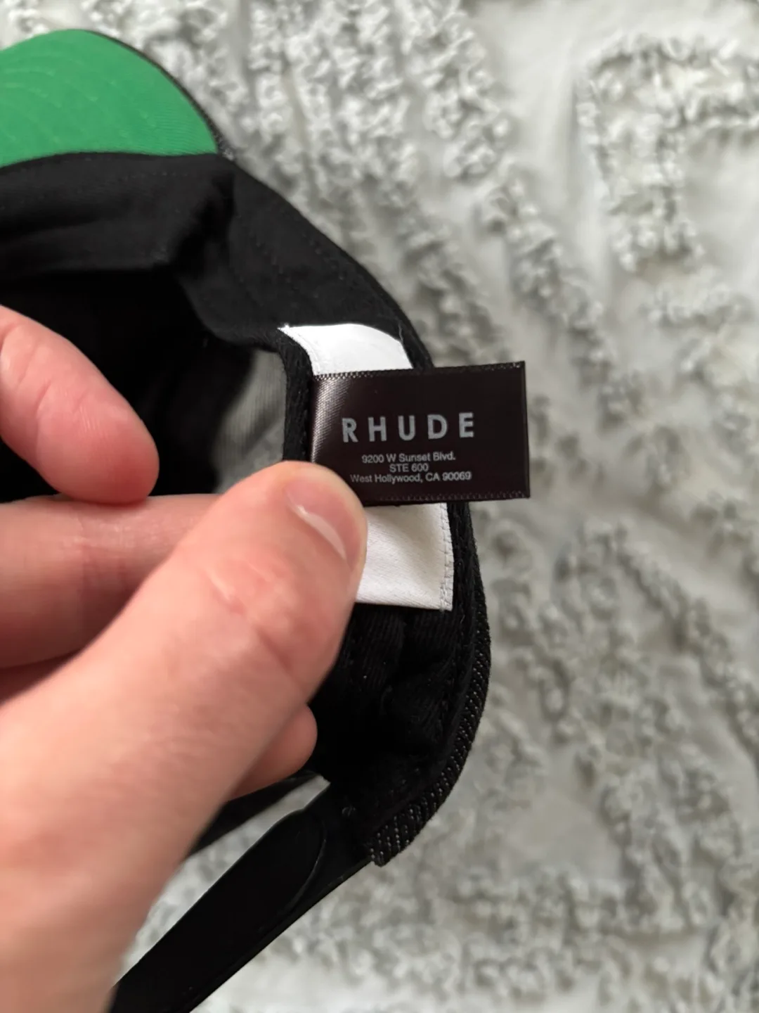 Rhude Denim Logo Hat image indicator(5)