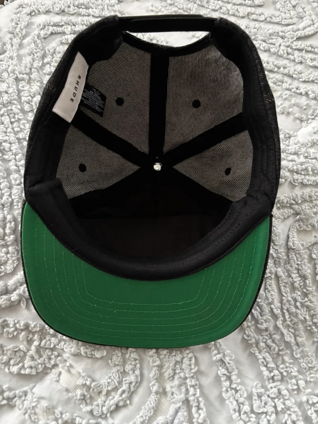 Rhude Denim Logo Hat image indicator(3)