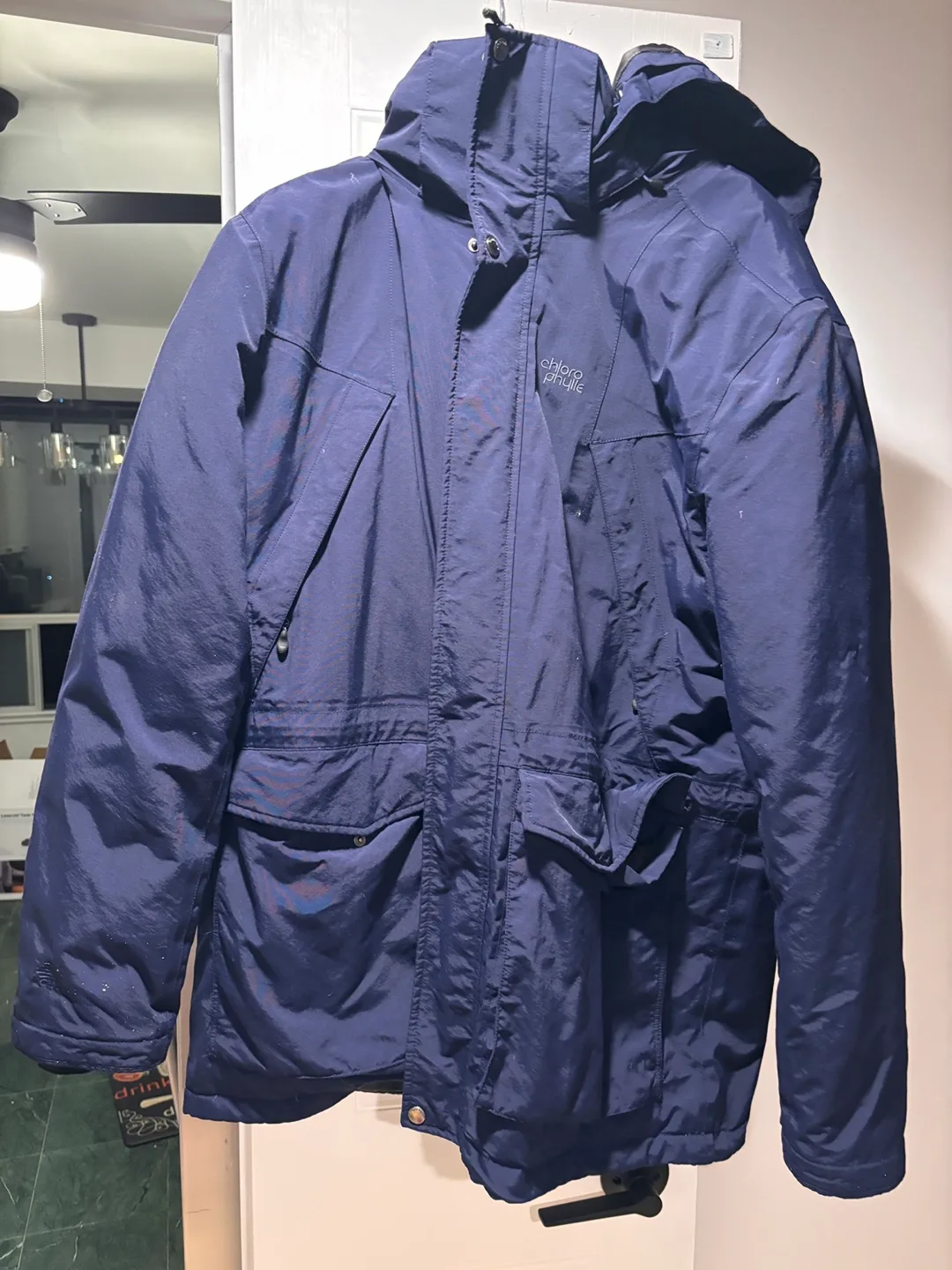 ChloroPhylle Blue Winter Jacket - Size XL thumbnail