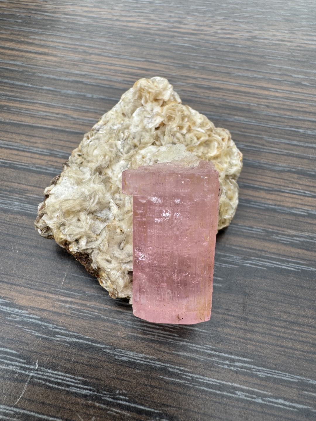 Pink Tourmaline Specimen from Pachigram mine,Afghanistan - photo 2