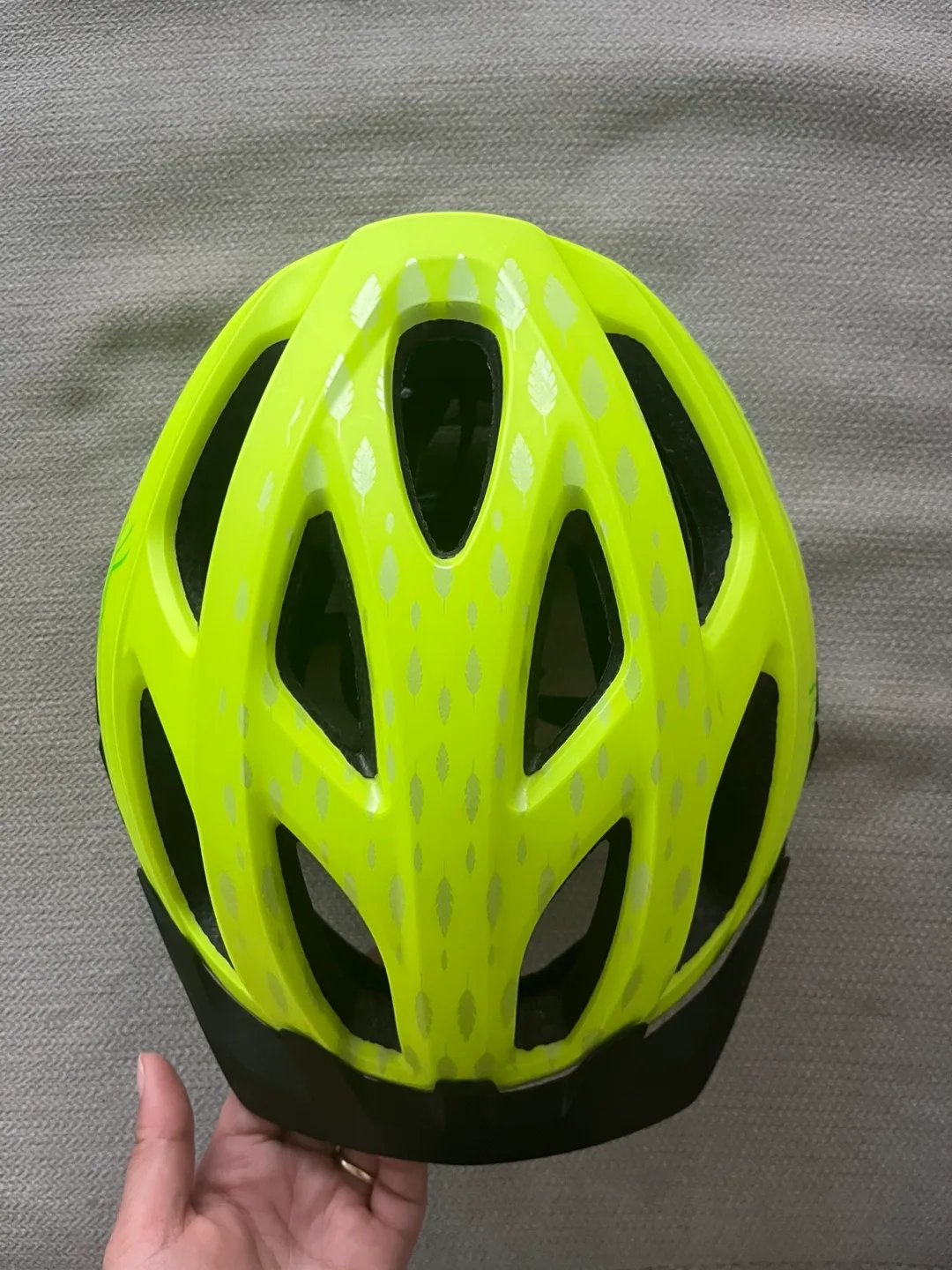 Adult Bike Helmet - Neon Yellow thumbnail