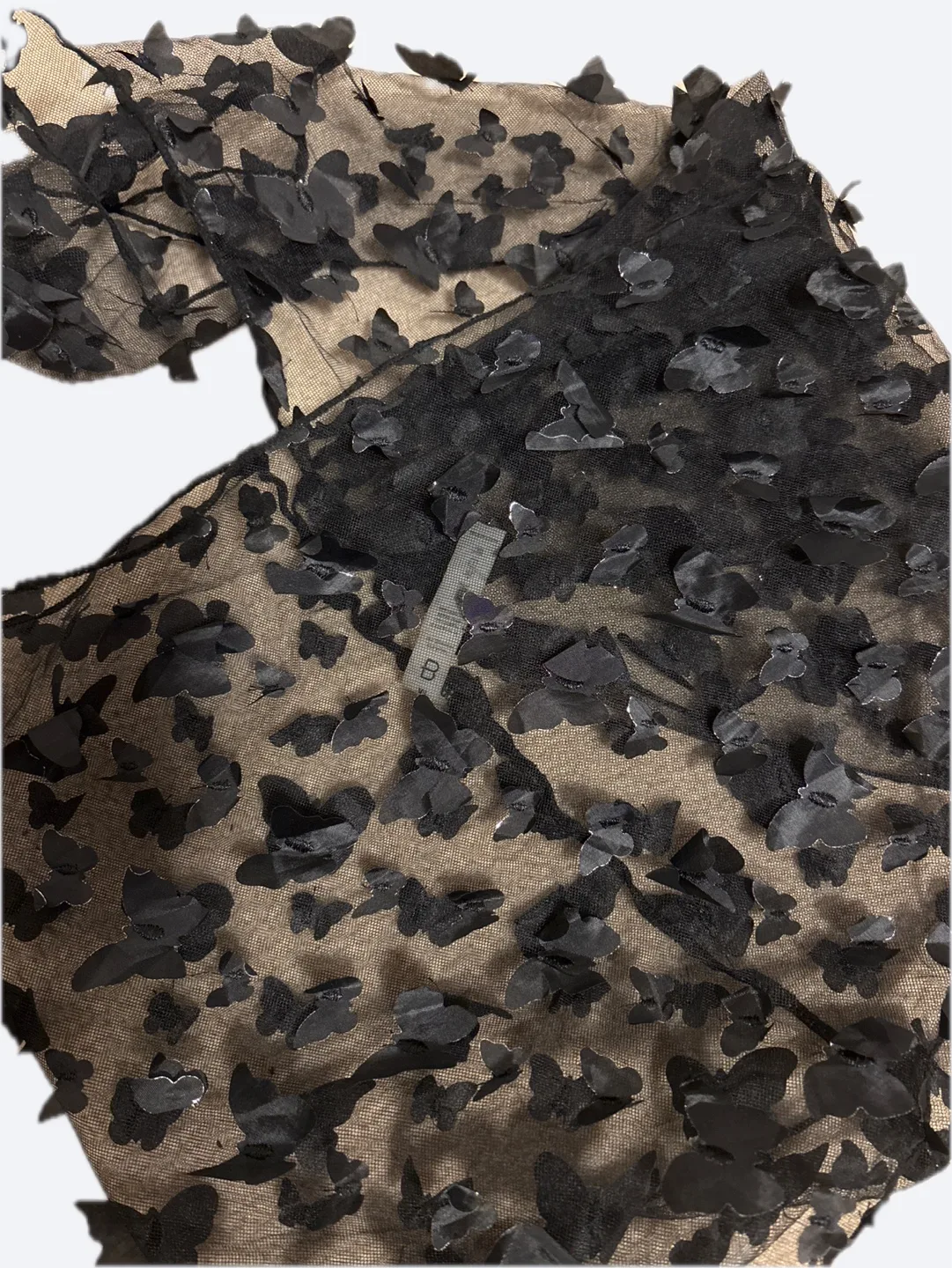 Black Butterfly Fabric thumbnail
