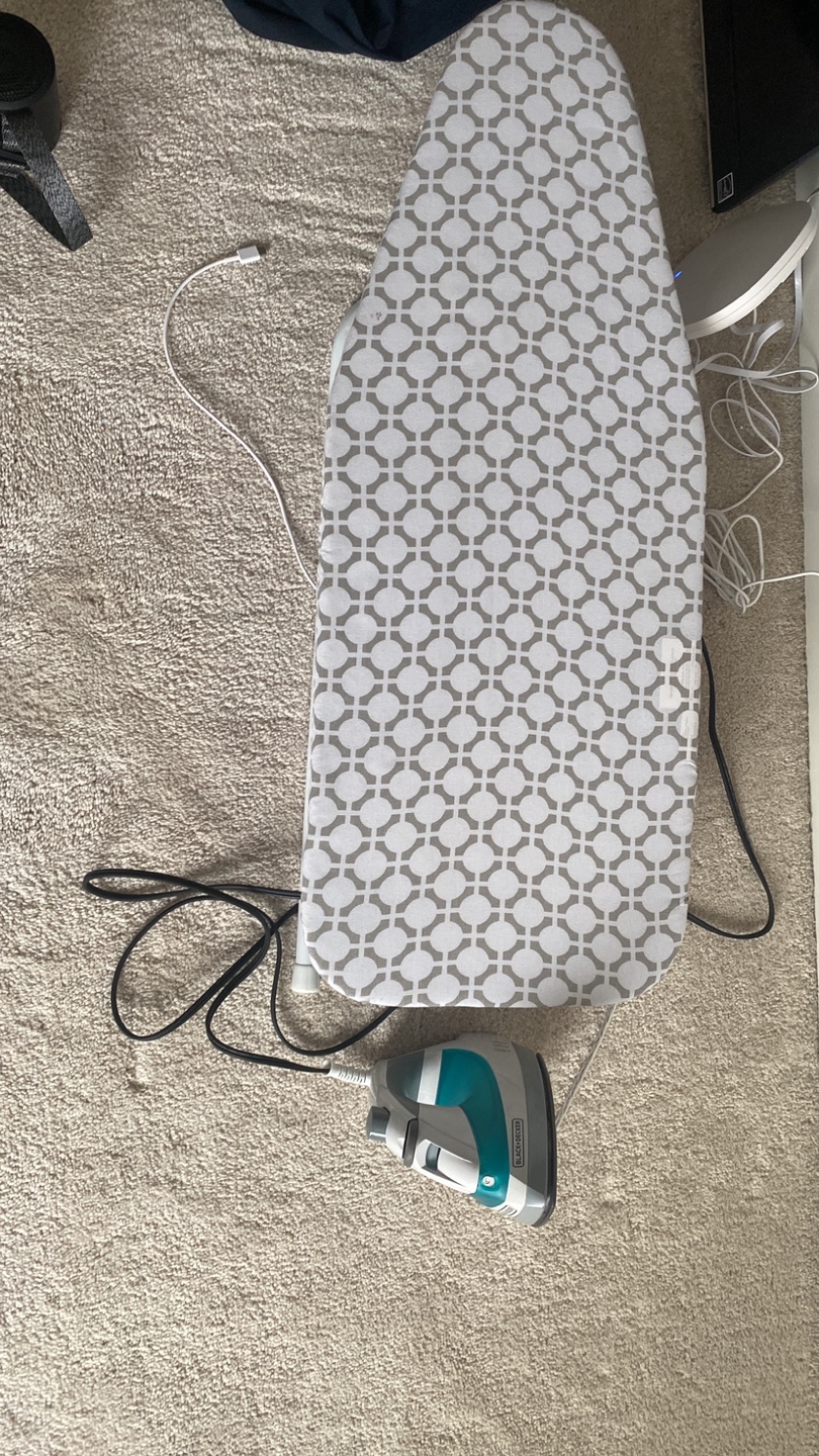 Black+Decker Iron with Ironing Board