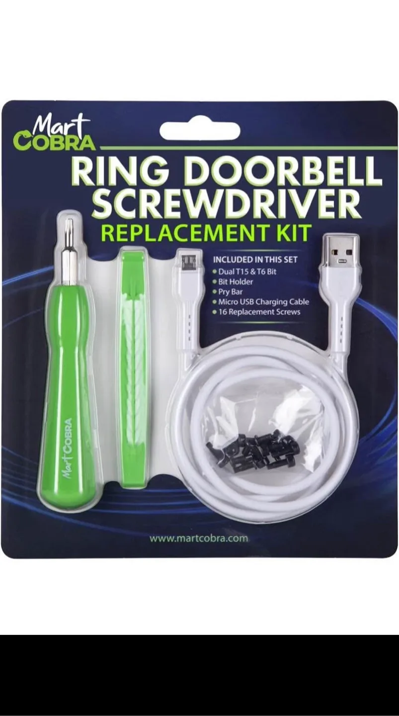 New Mart Cobra Ring Doorbell Screwdriver Kit thumbnail
