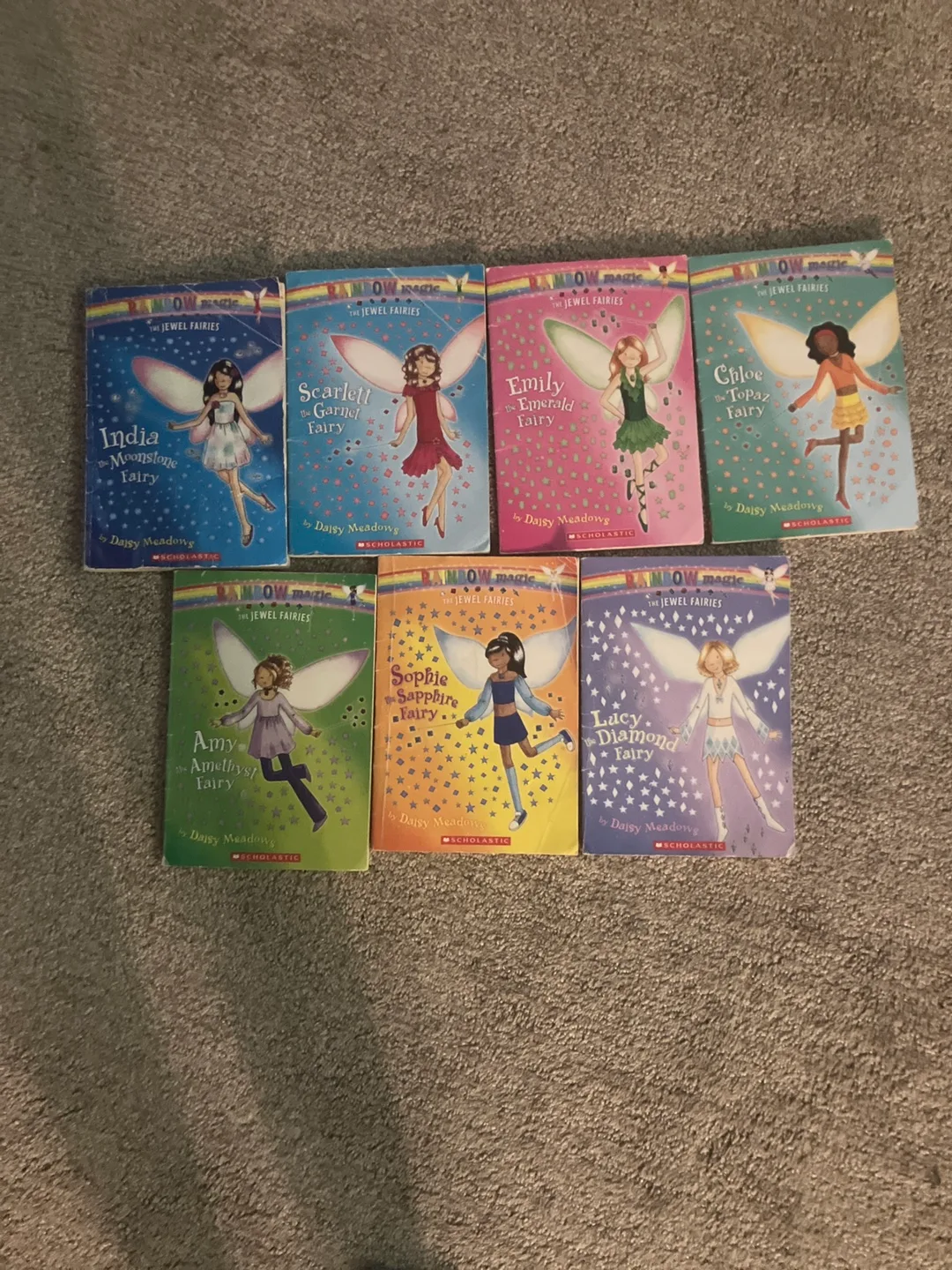 Rainbow Magic: The Jewel Fairies Series by Daisy Meadows thumbnail