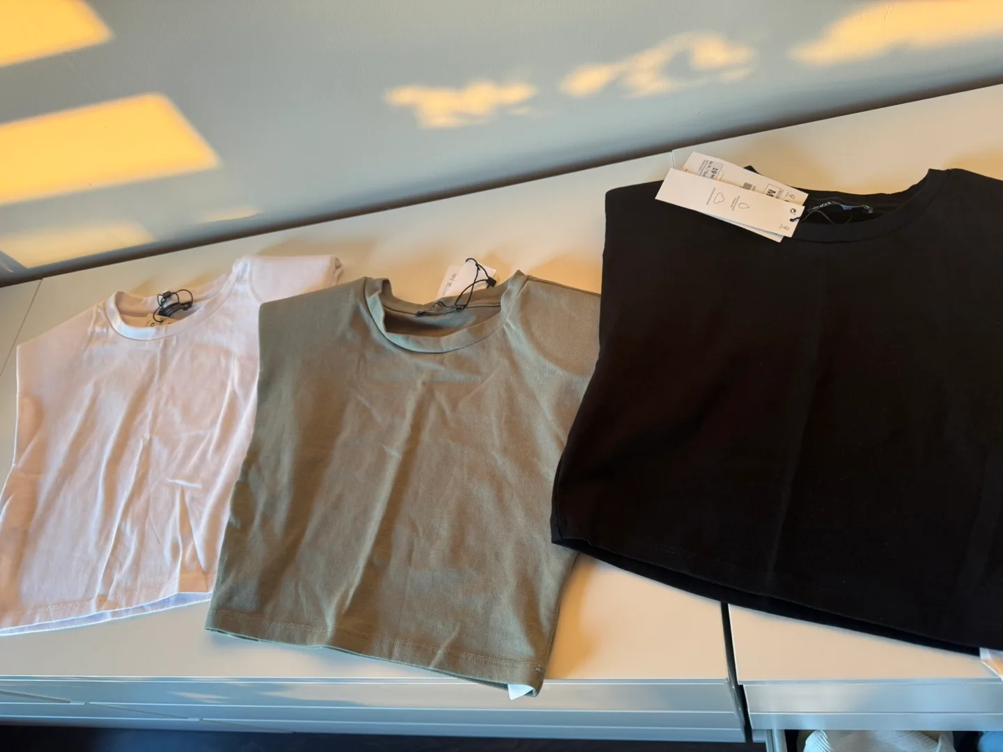 Zara Black T-Shirt - Size M thumbnail