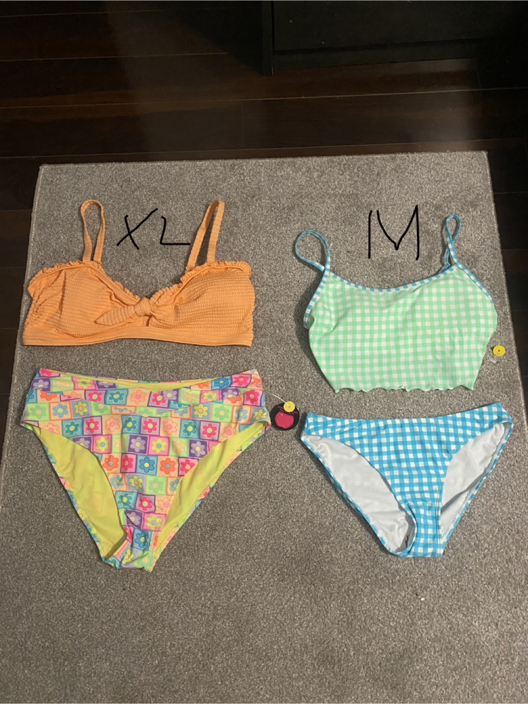XL & M Bikini Sets