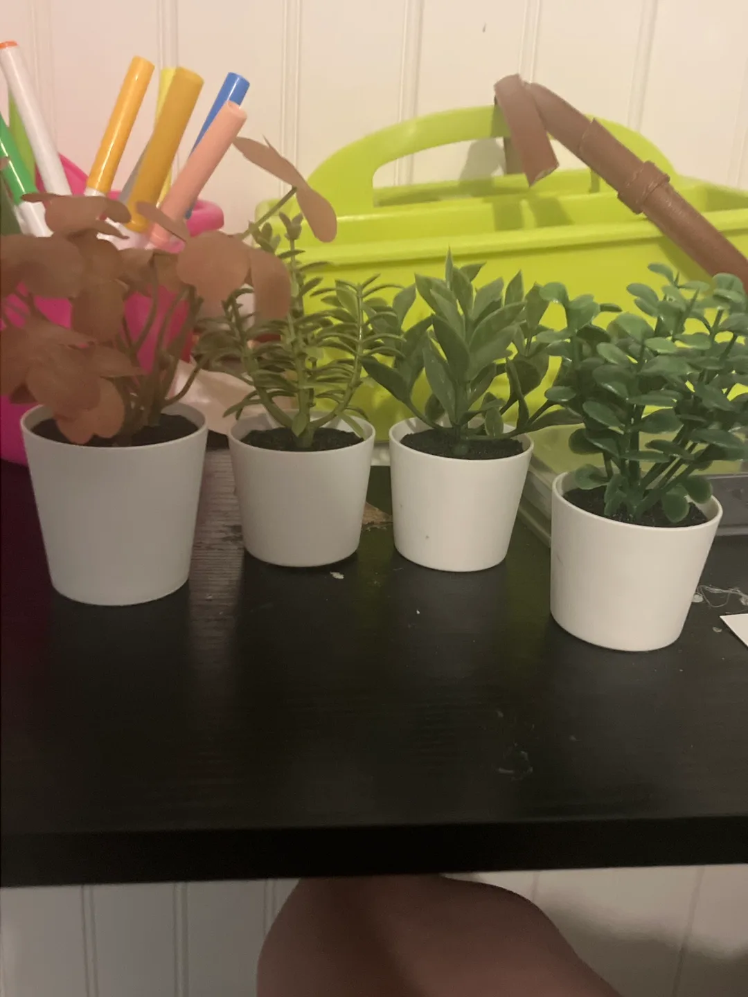Artificial Potted Plants - Set of 4 thumbnail