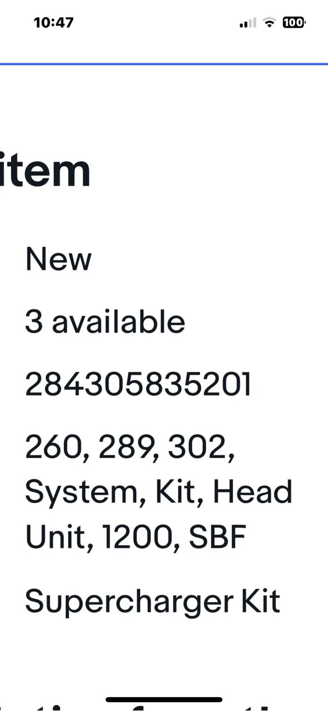 Paxton Mustang 64-68 Supercharger Kit image indicator(5)