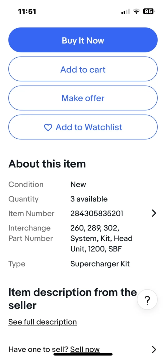 Paxton Mustang 64-68 Supercharger Kit image indicator(9)