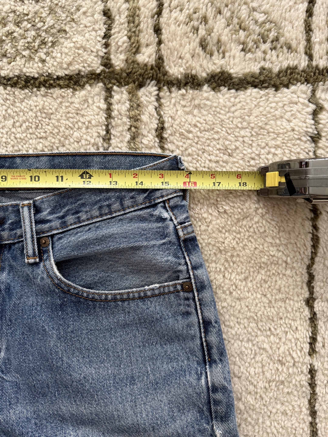 Levi’s 550 Vintage Blue Jeans 32×29 - photo 5