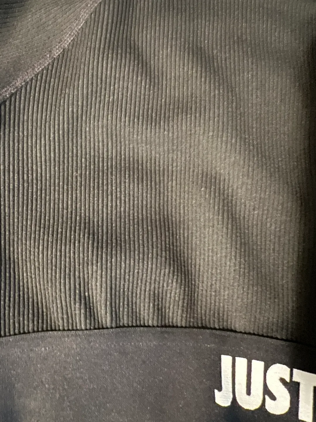 Nike ribbed long sleeve crop top - medium image indicator(7)