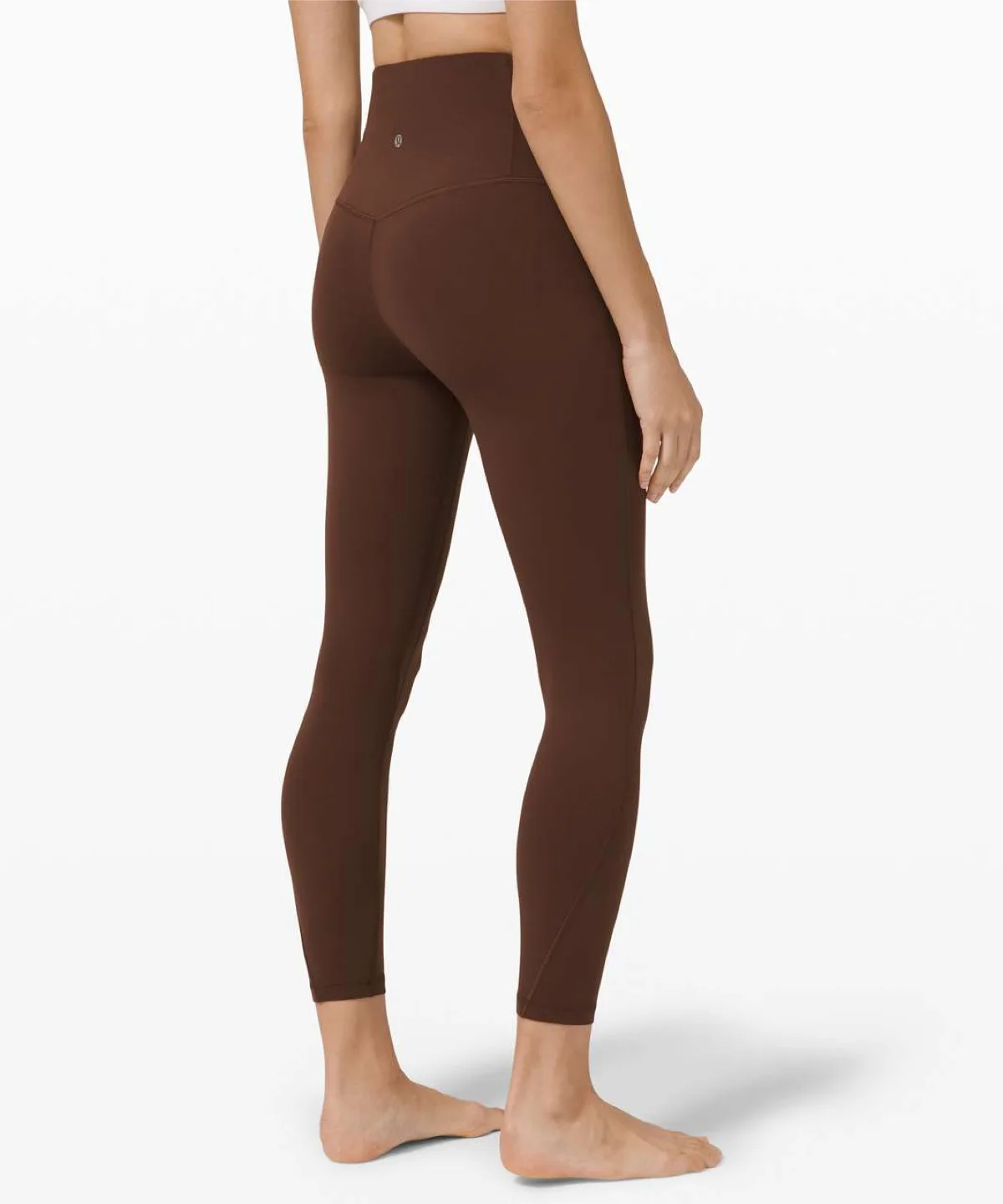 Lululemon Unlimit High Rise Leggings Size 2 Brown thumbnail