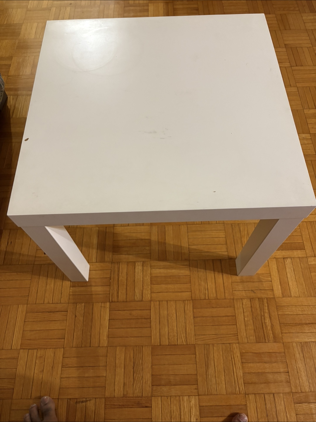 White Square Coffee Table