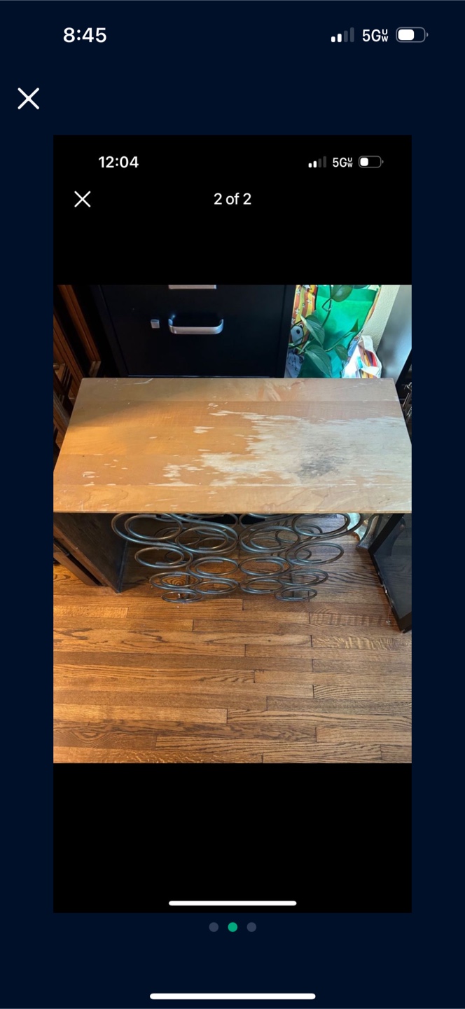 Small Wine rack table - photo 3