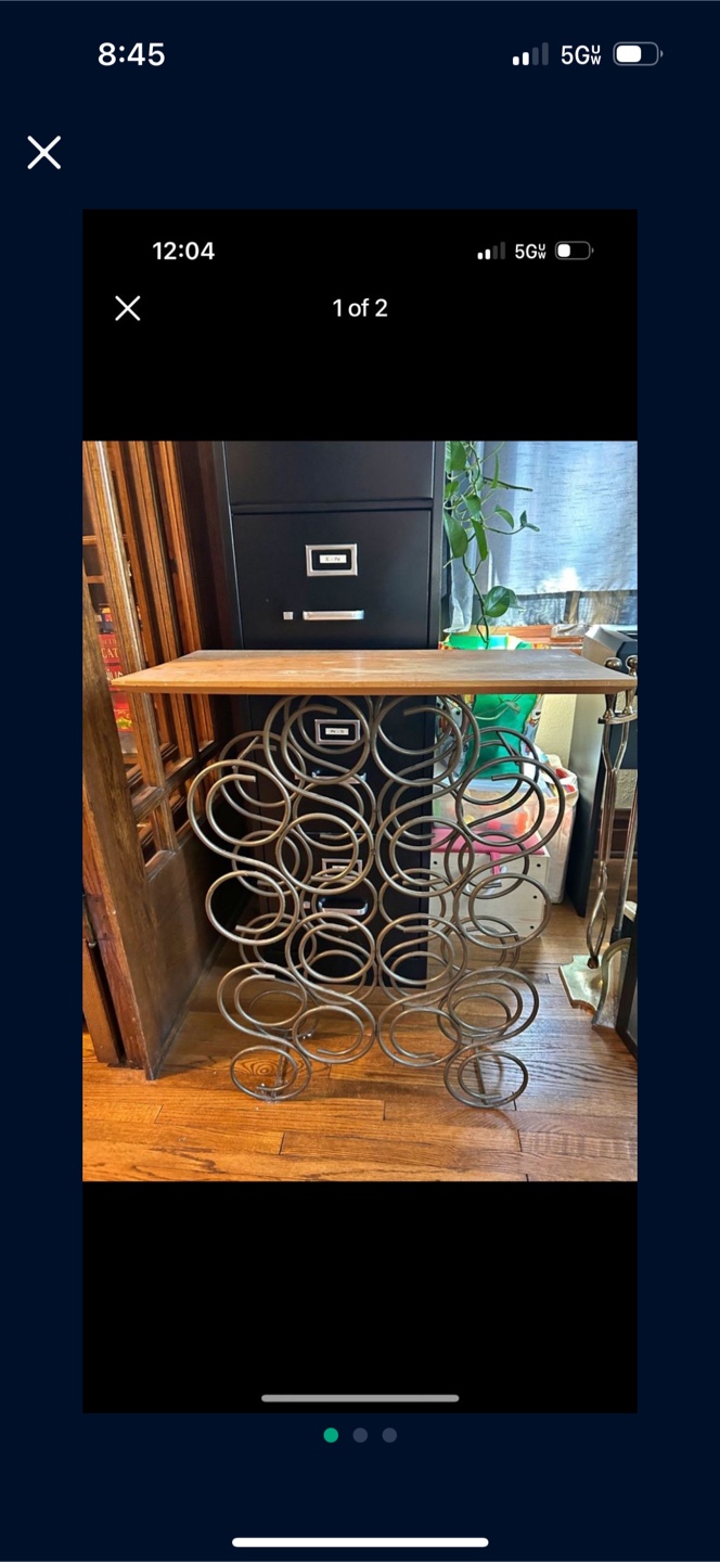 Small Wine rack table