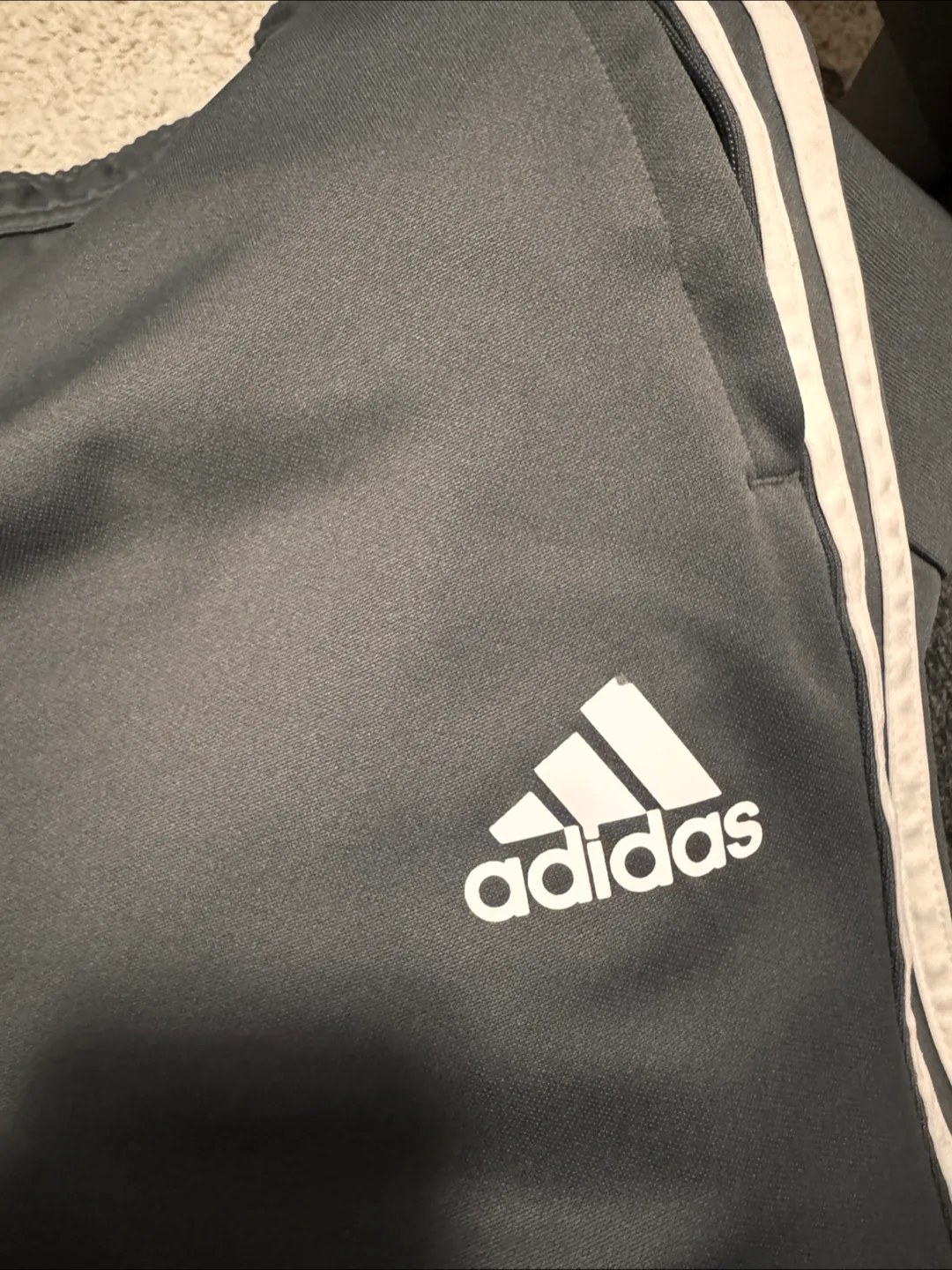 Adidas Gray Track Pants Men - Size 32 thumbnail