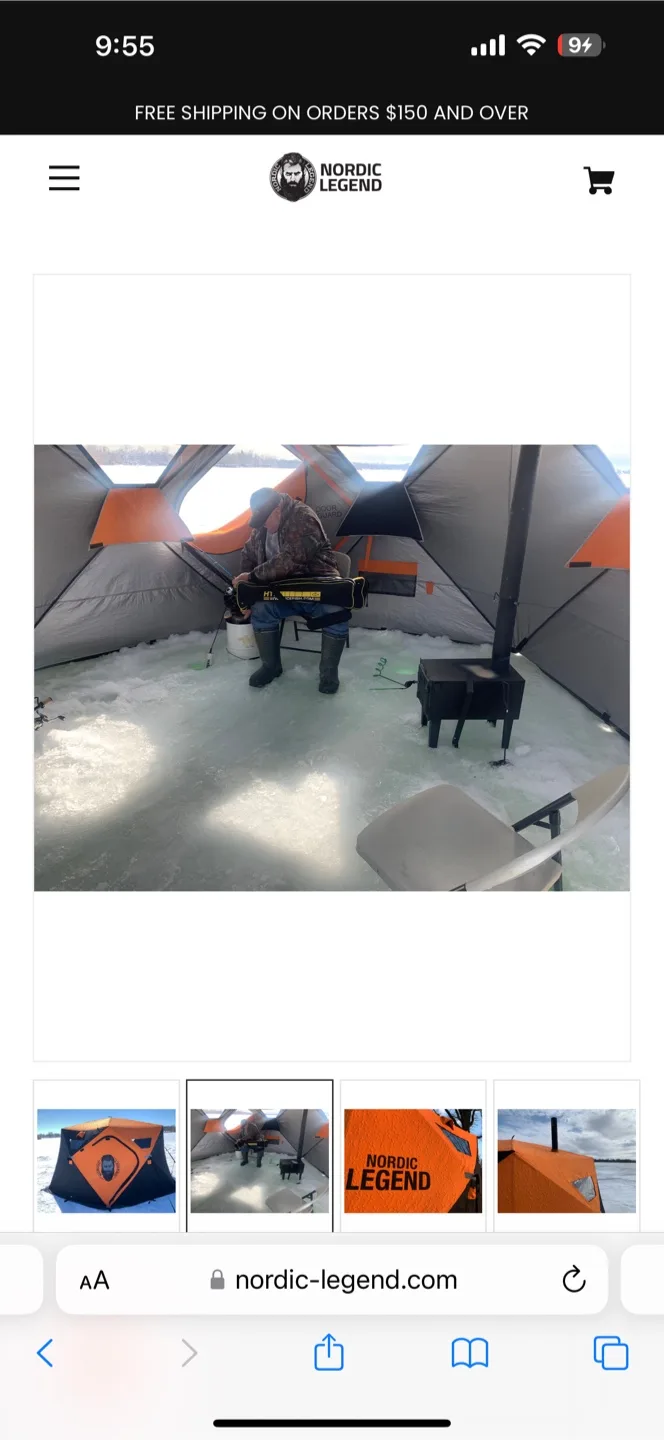 Nordic Legend Ice Fishing Tent image indicator(6)