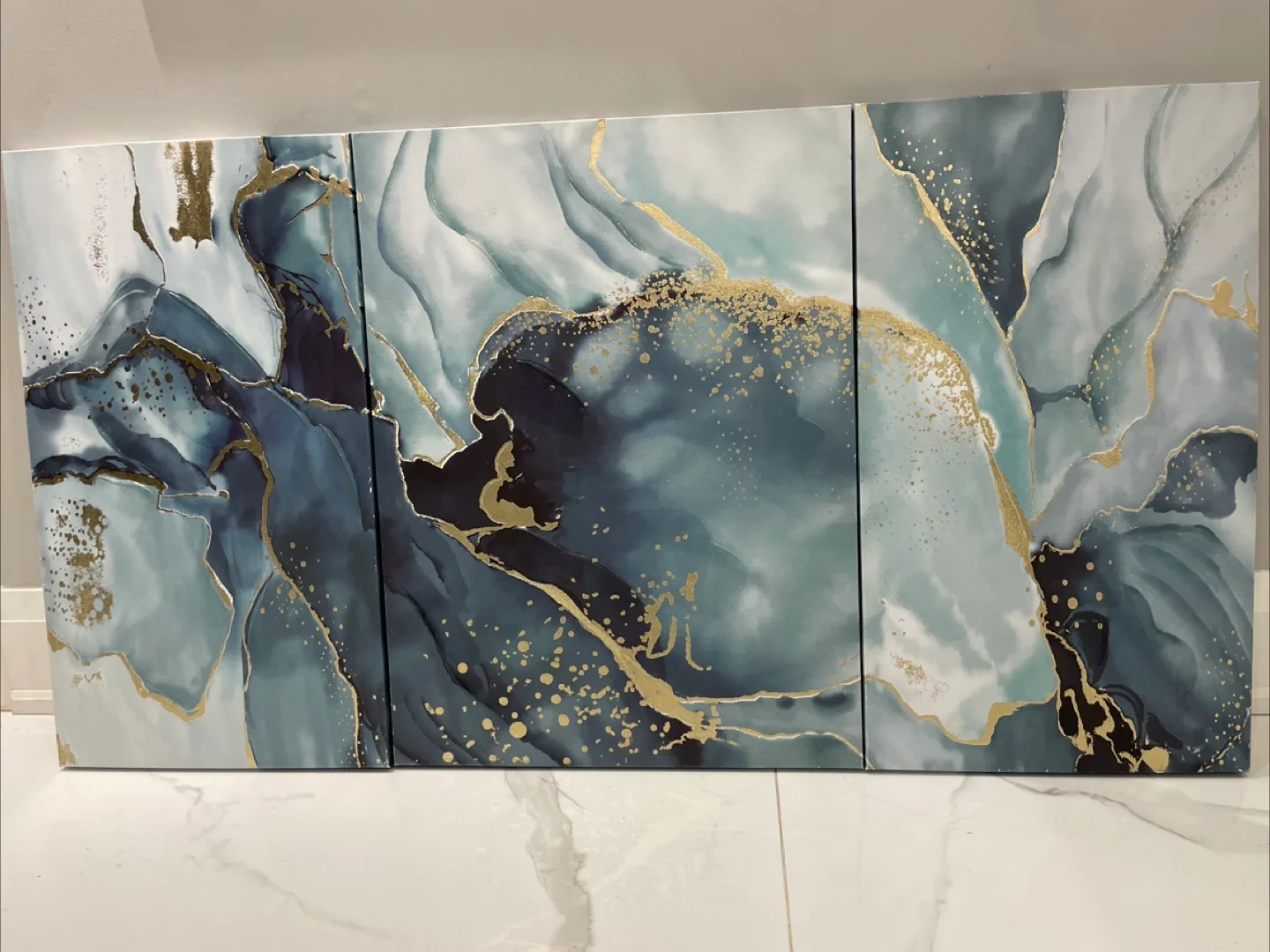 Abstract Canvas Wall Art - Set of 3 thumbnail