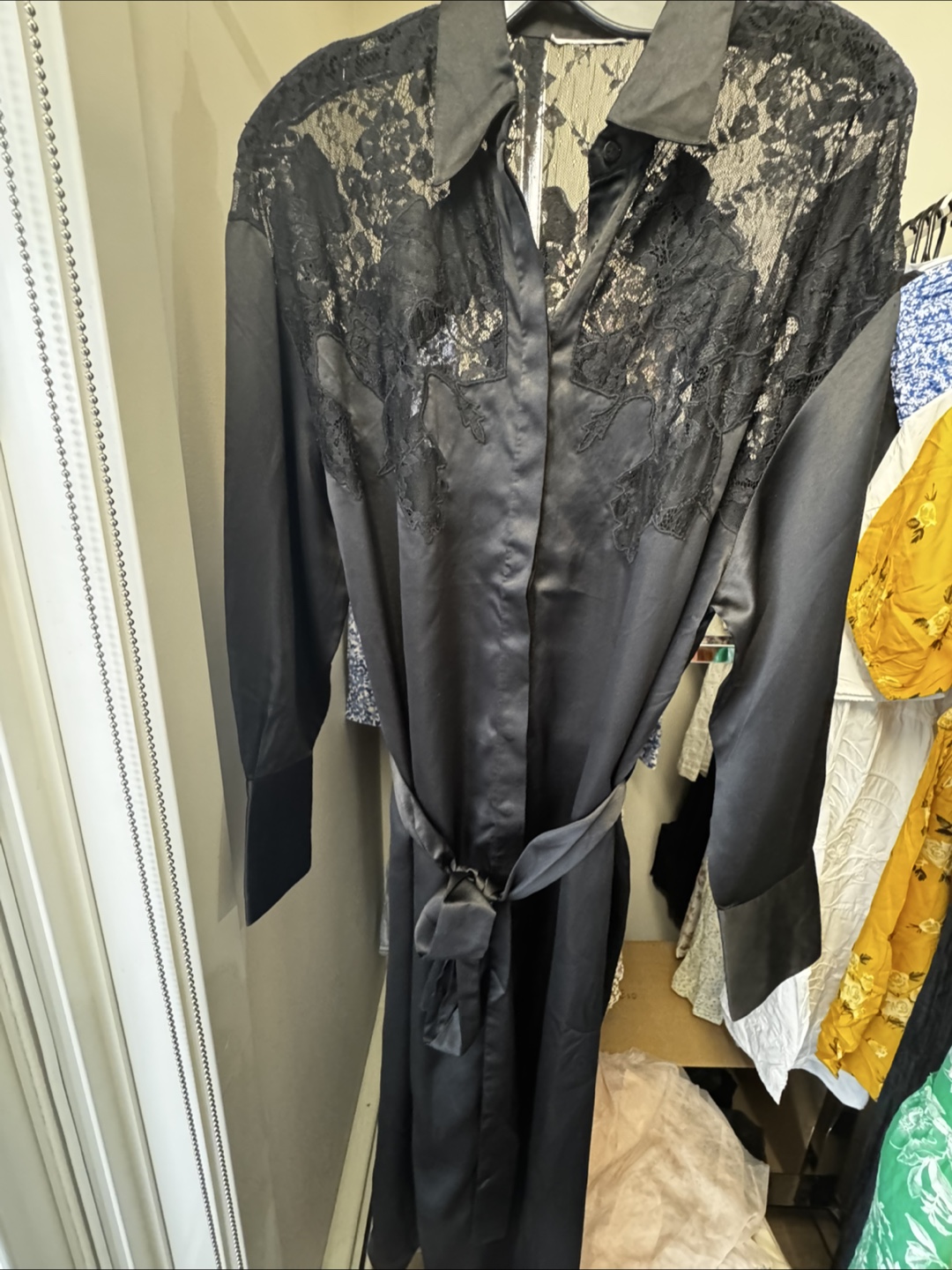 Design Black Lace Midi Dress - photo 4