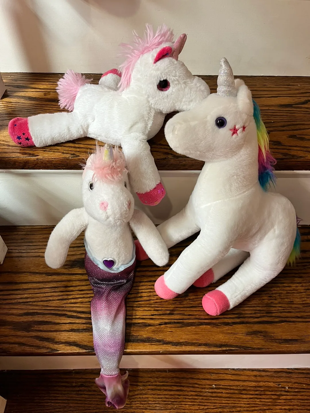 Unicorn Plush Toys - Set of 3 thumbnail
