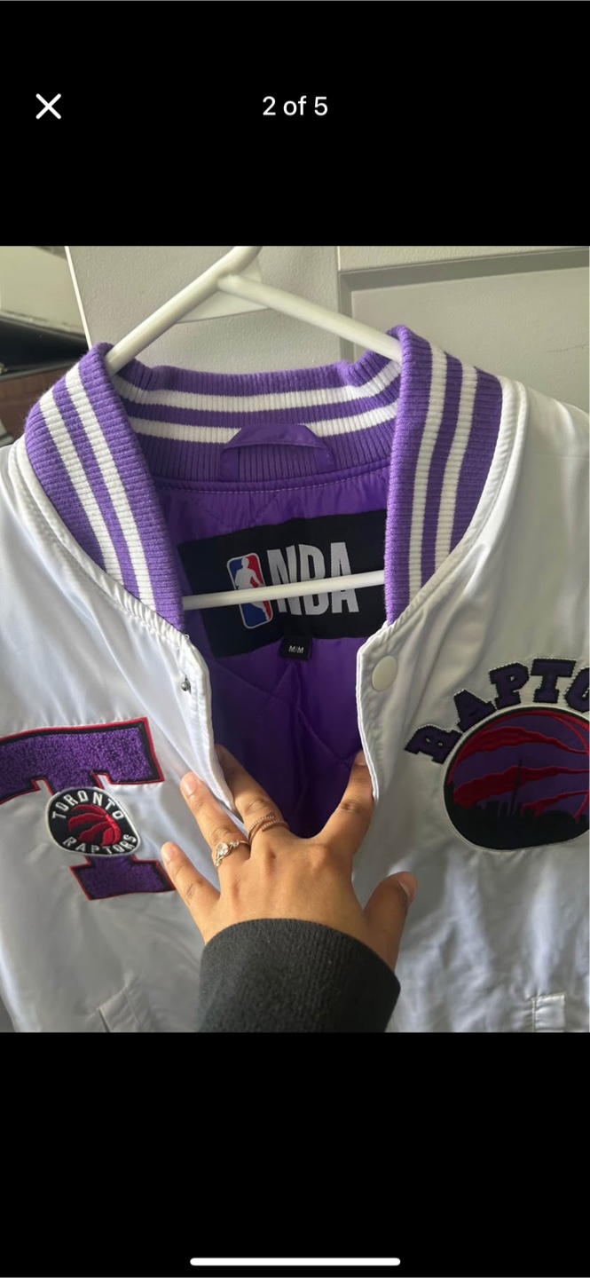 Toronto Raptors NBA Champions Jacket - Size M - photo 2