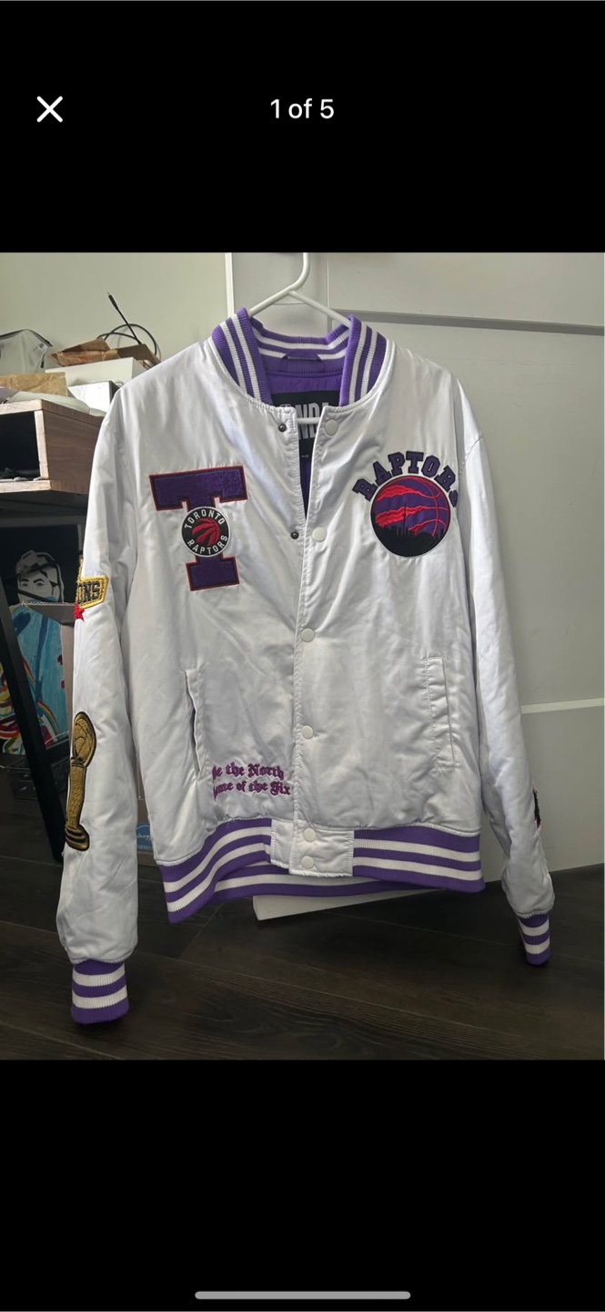 Toronto Raptors NBA Champions Jacket - Size M