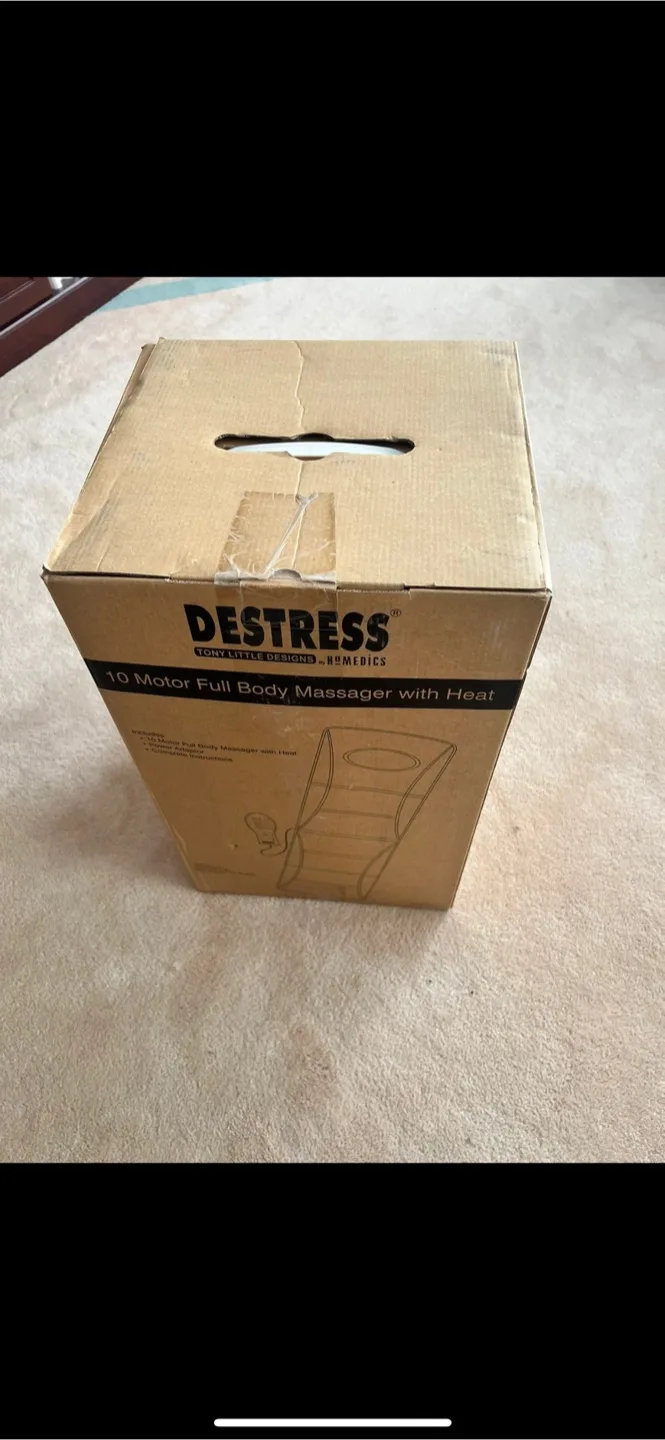 HoMedics Destress 10 Motor Full Body Massager with Heat image indicator(2)