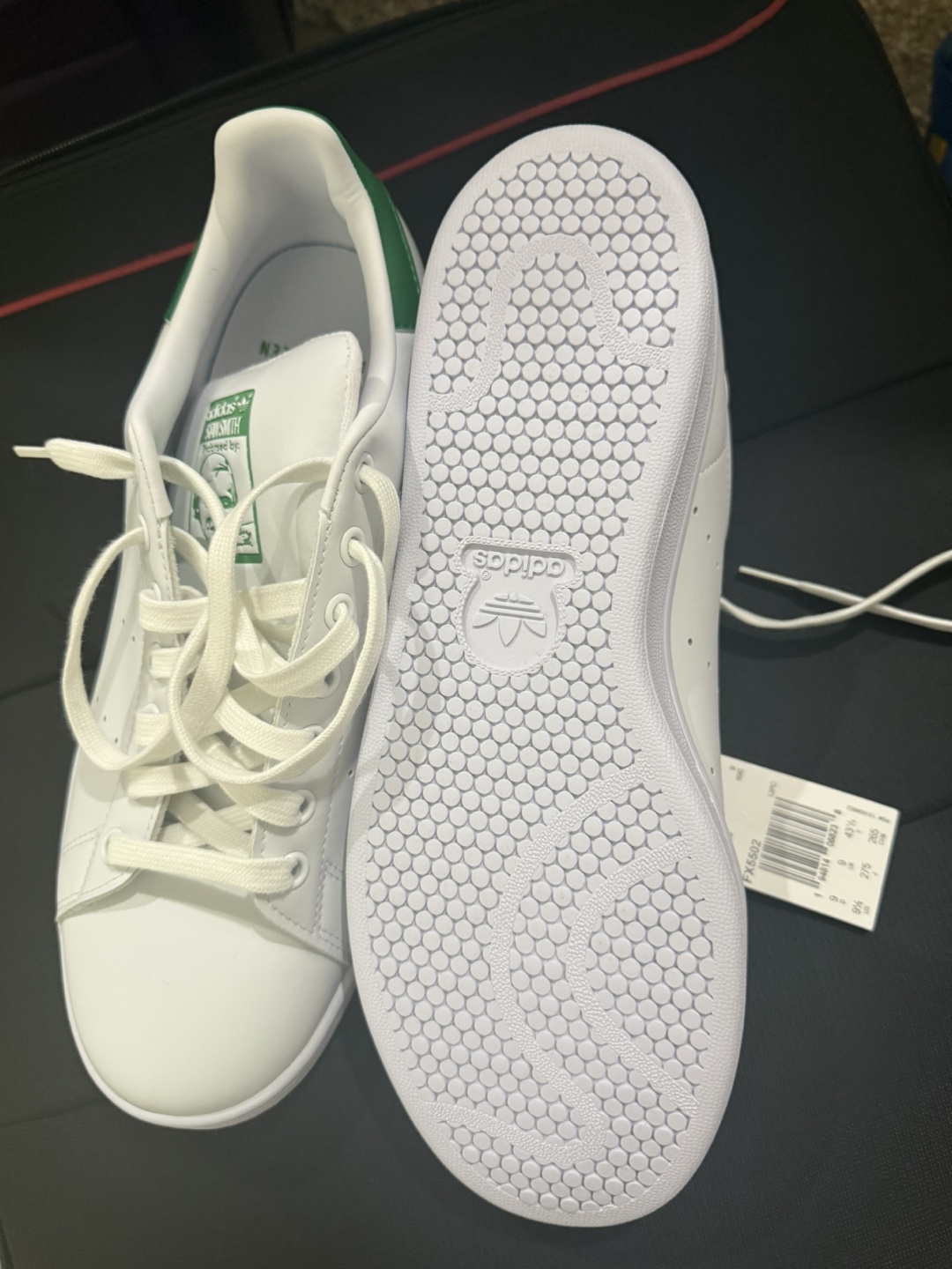 Adidas Stan Smith White/Green Sneakers - photo 2