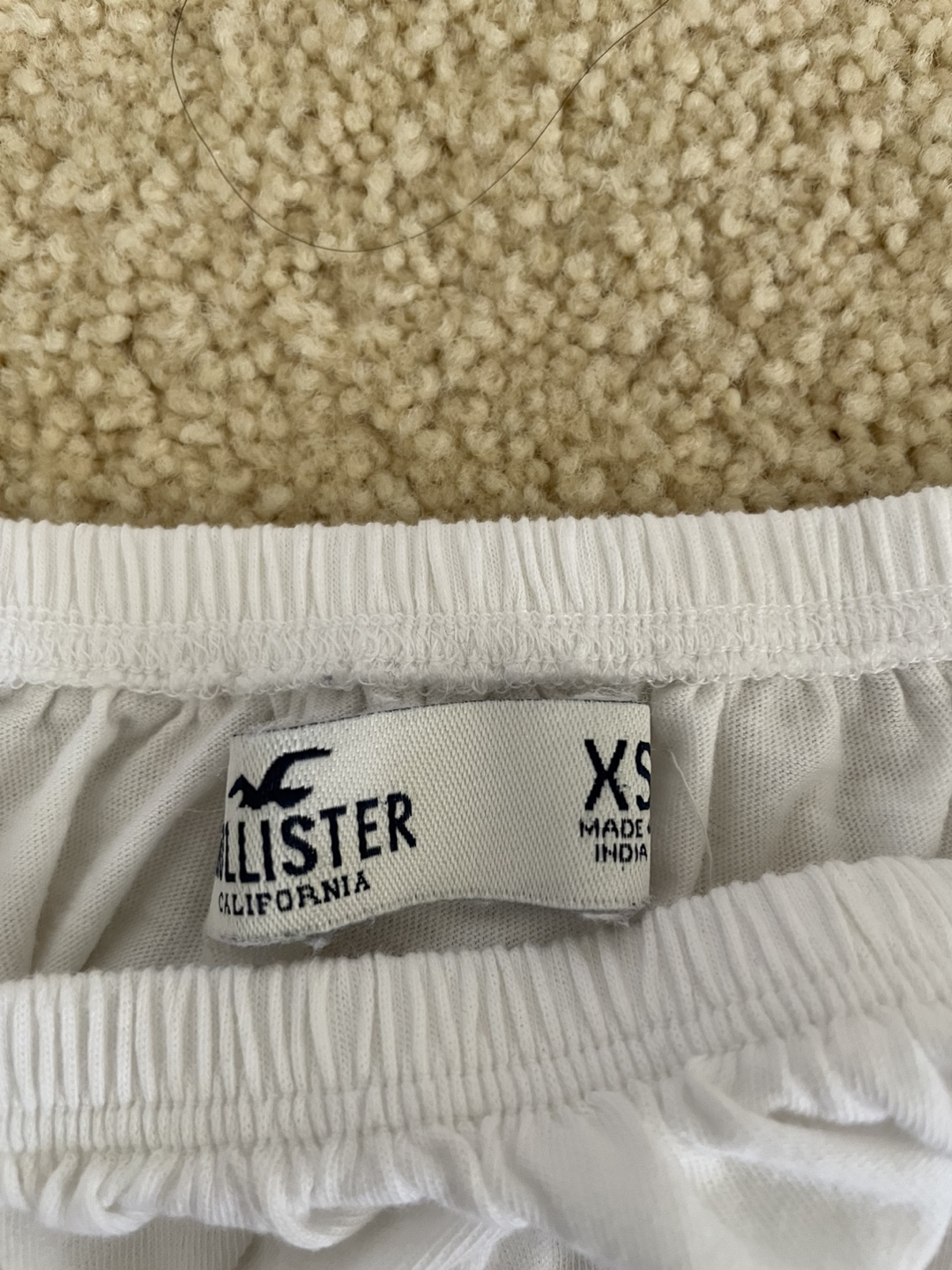 Hollister White Top - Size XS - photo 3