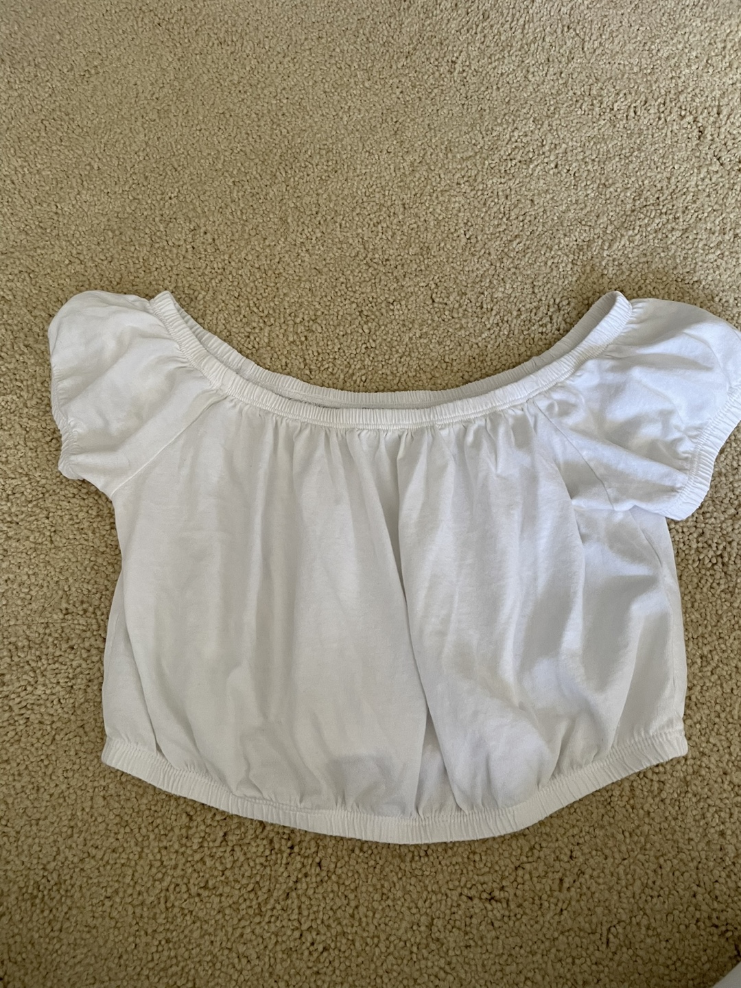 Hollister White Top - Size XS