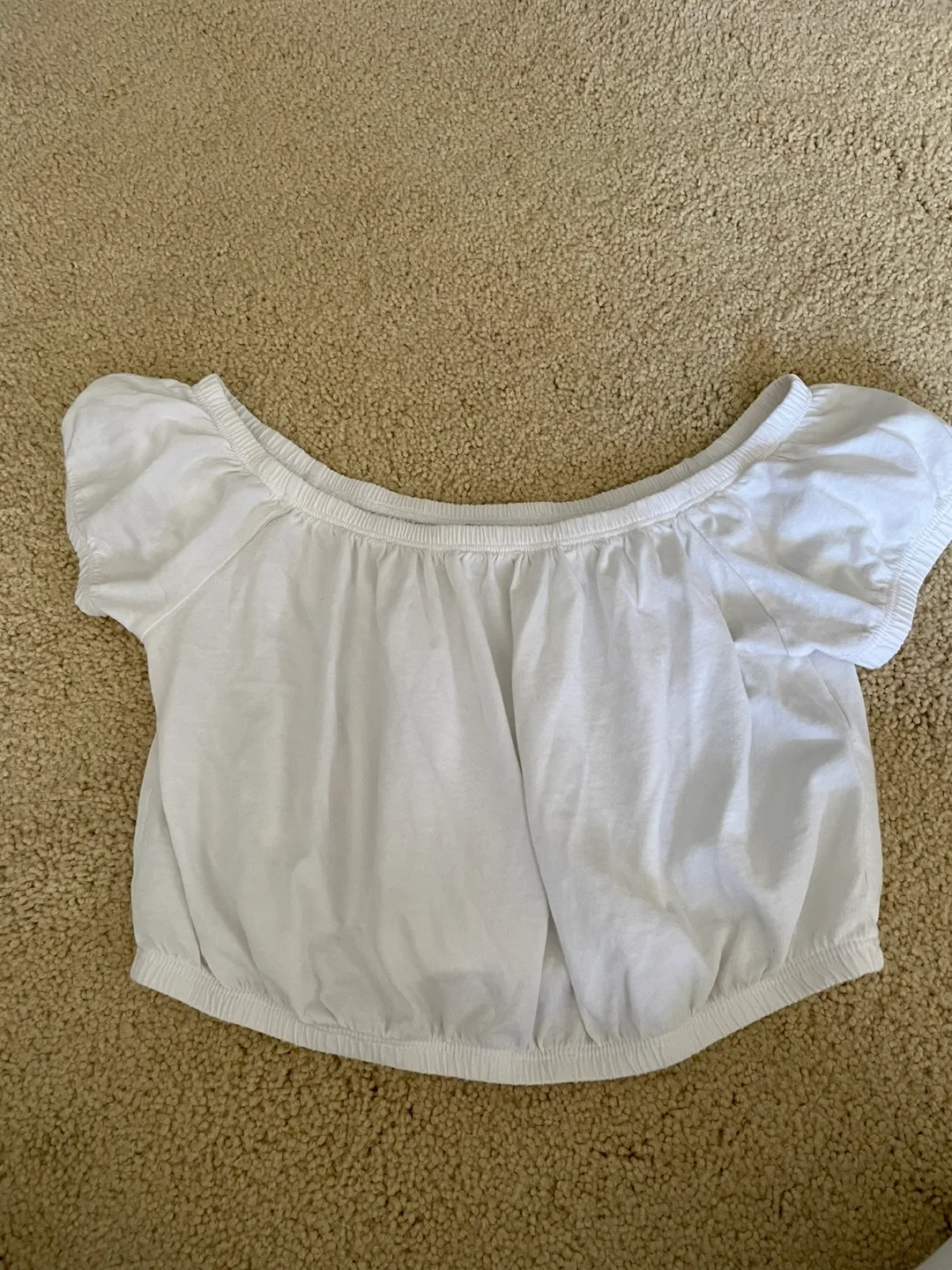 Hollister White Top - Size XS
