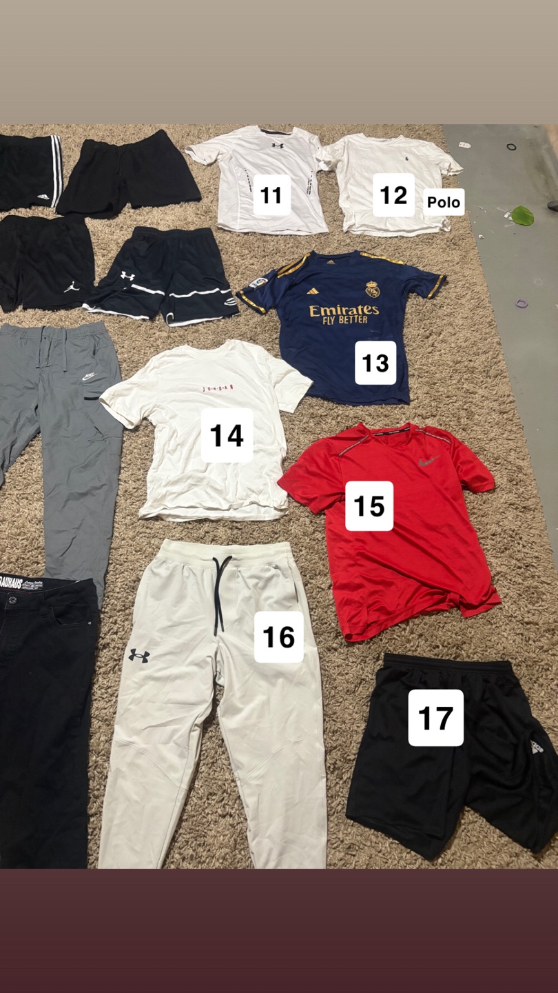 Adidas, Nike, Under Armour Shorts & Shirts - photo 2