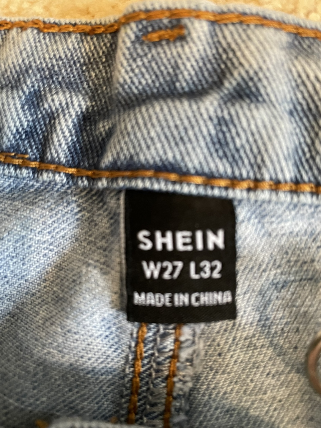 Shein Chain Detail Jeans - Size W27 L32 - photo 3