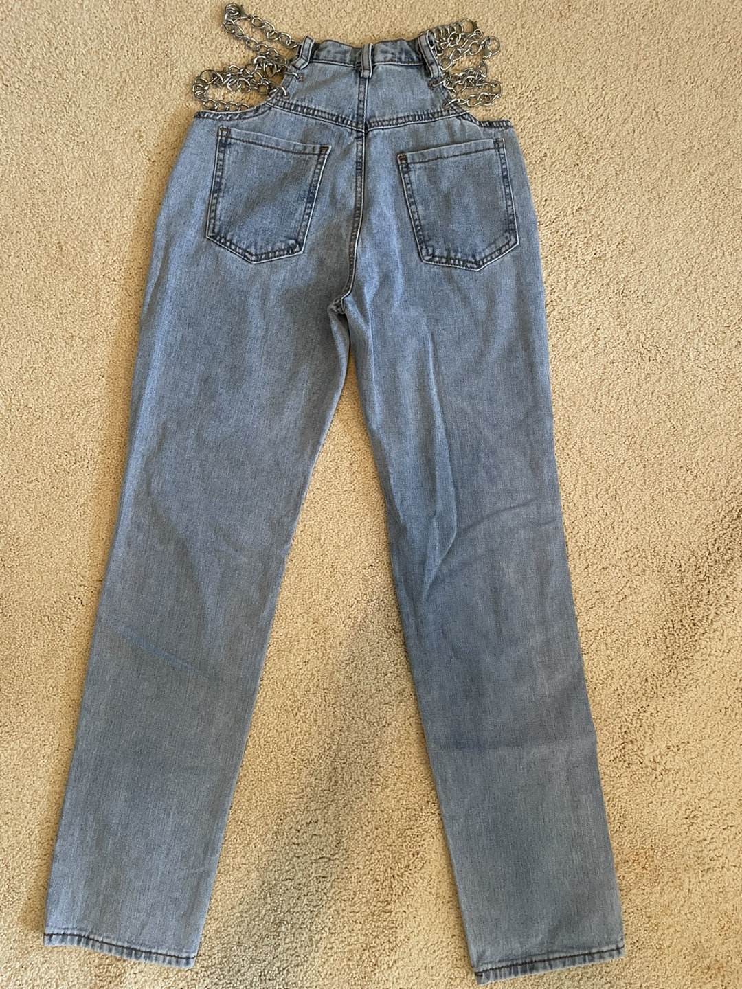 Shein Chain Detail Jeans - Size W27 L32 - photo 2