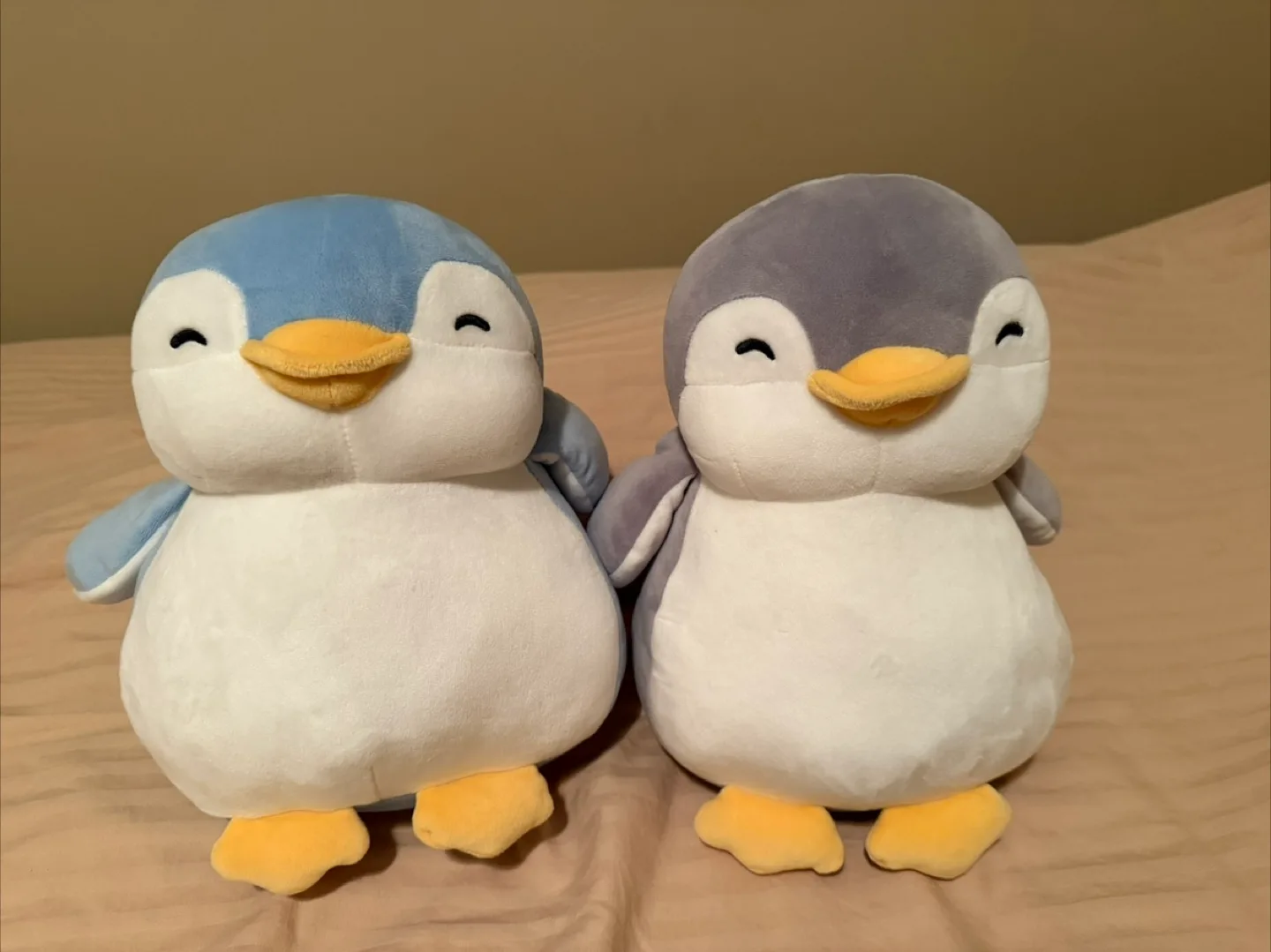 Cute Penguin Plushies - Blue and Grey