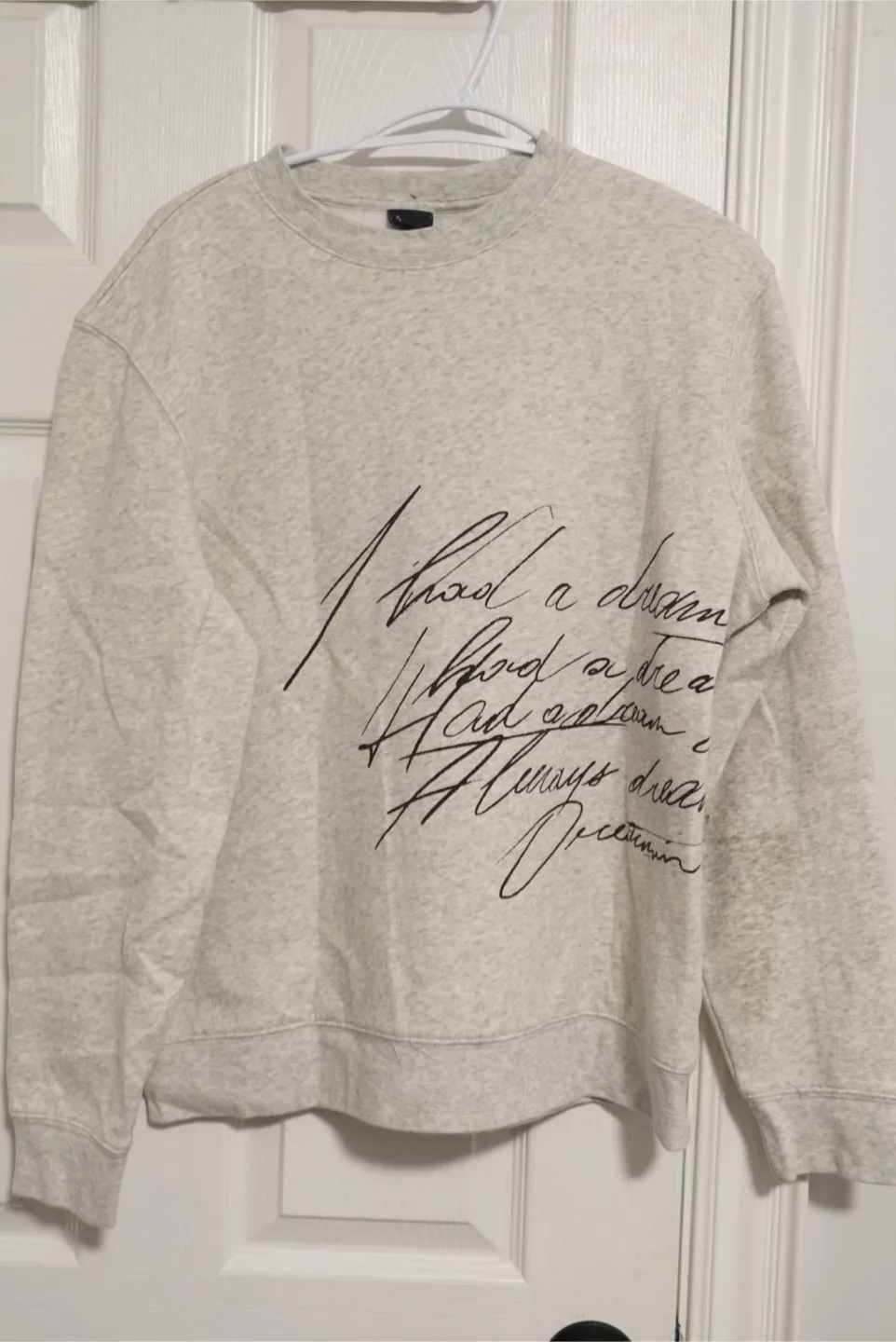 H&M Grey Sweatshirt - Size M
