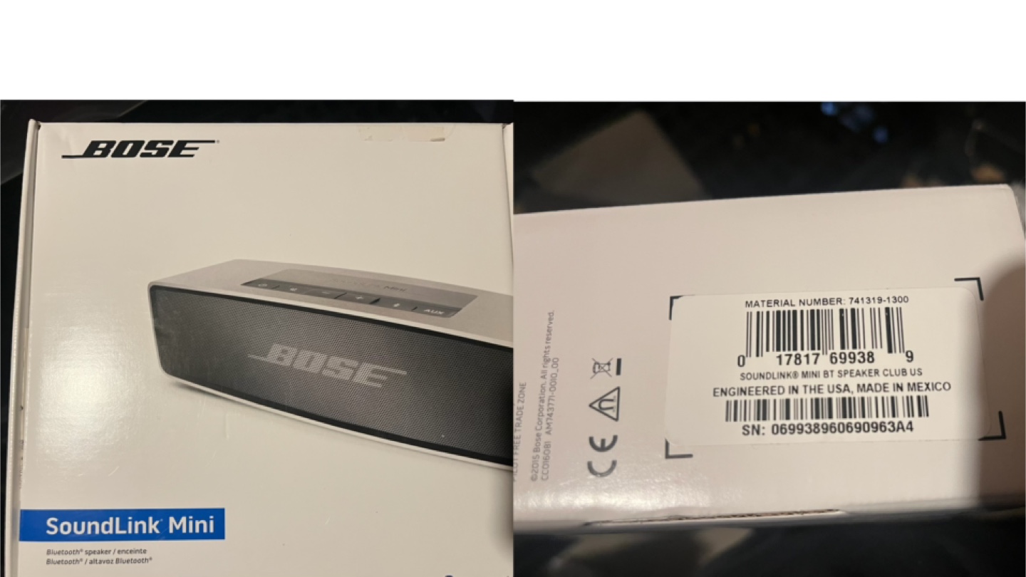 Bose SoundLink Mini Bluetooth Speaker