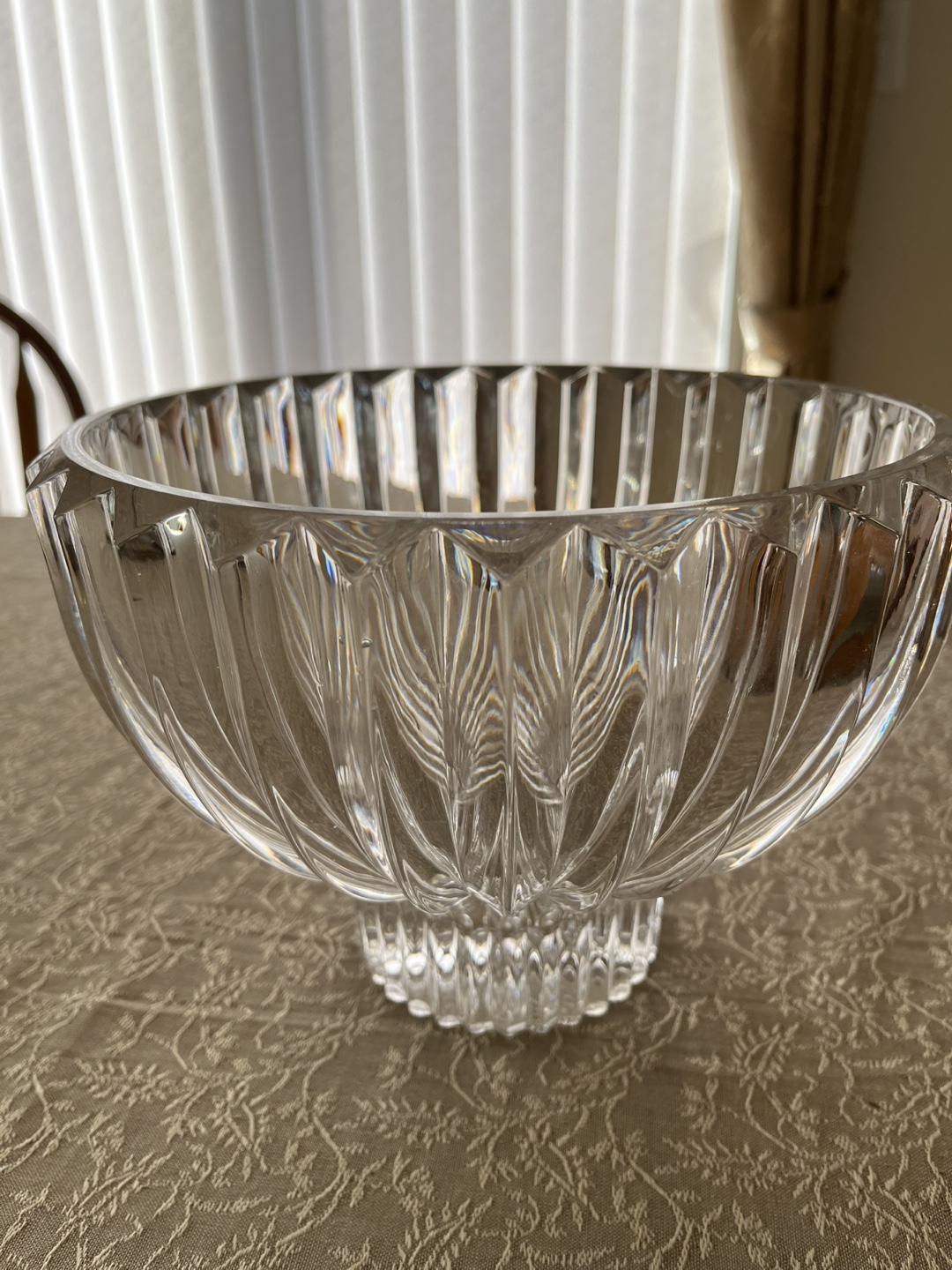 Punch Bowl on pedestal
