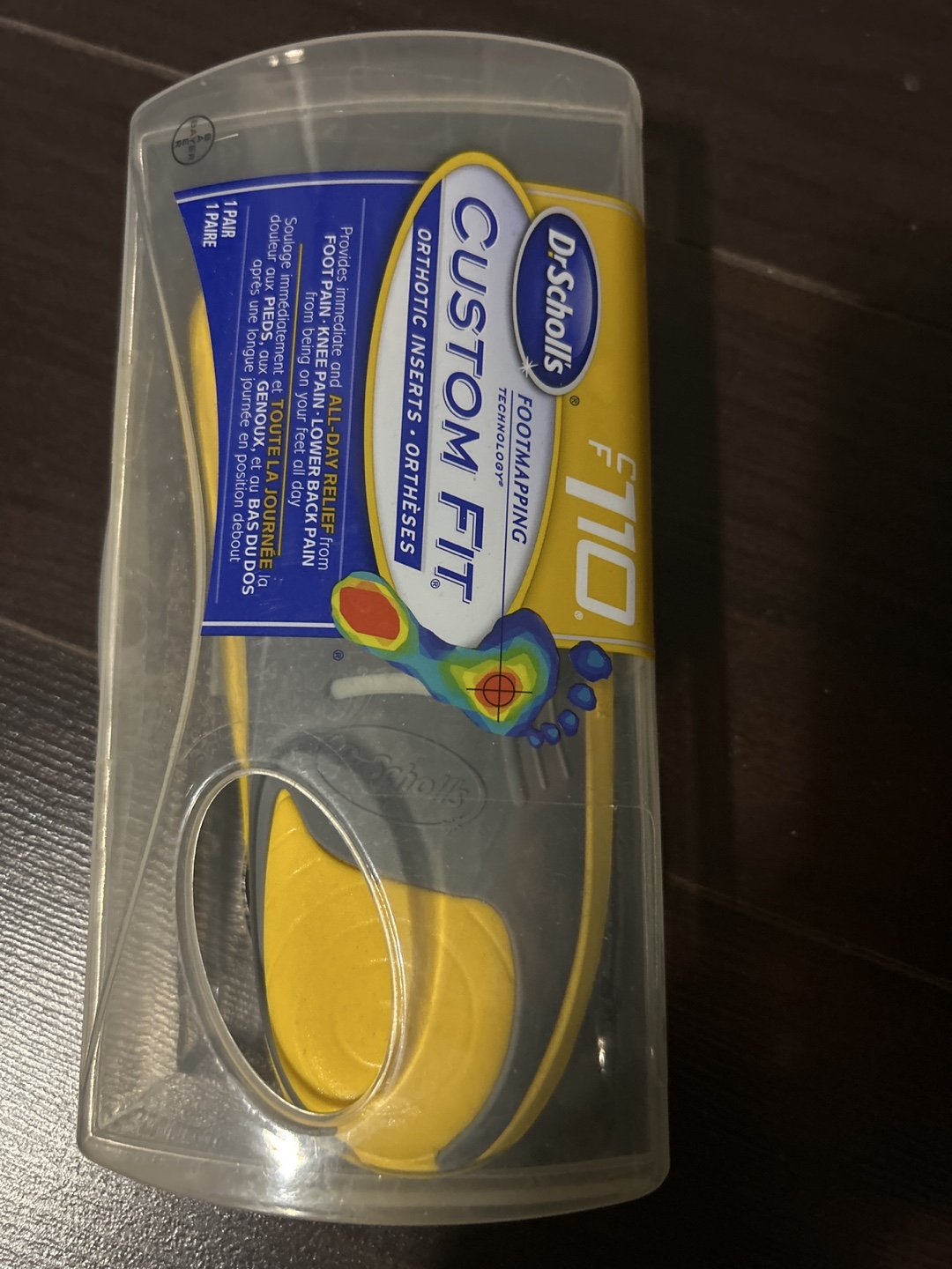 Dr. Scholl's Custom Fit Orthotic Inserts F110 - New - photo 4