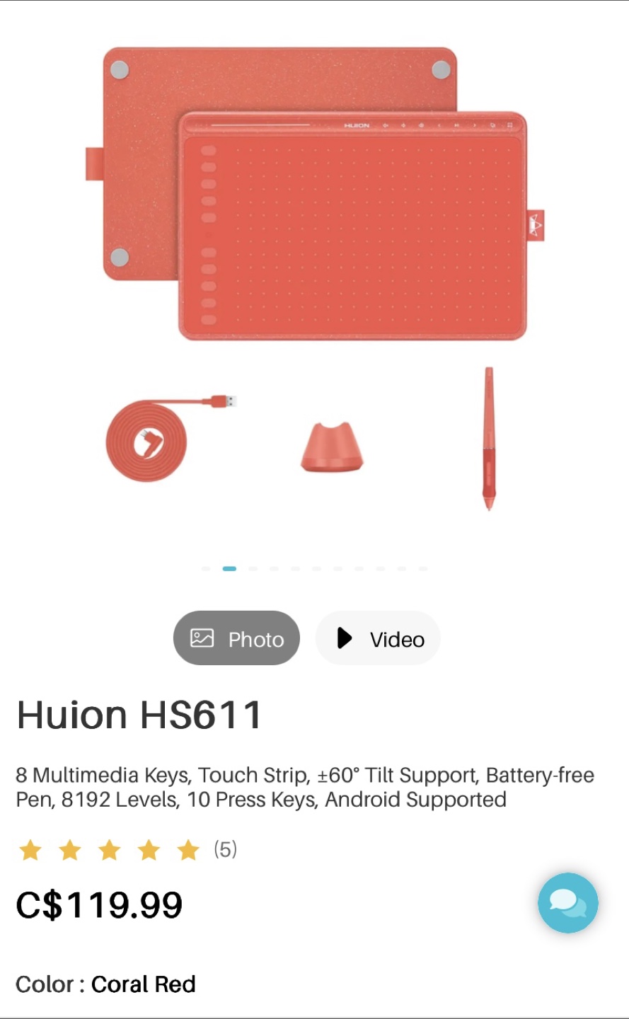 Huion pen tablet - photo 3