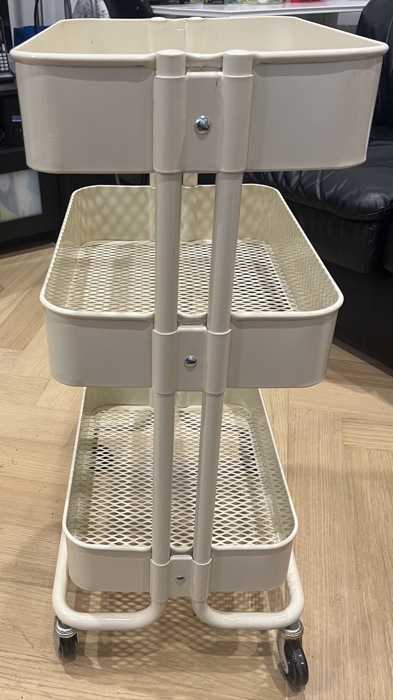 3 Tier Metal Utility cart - photo 4