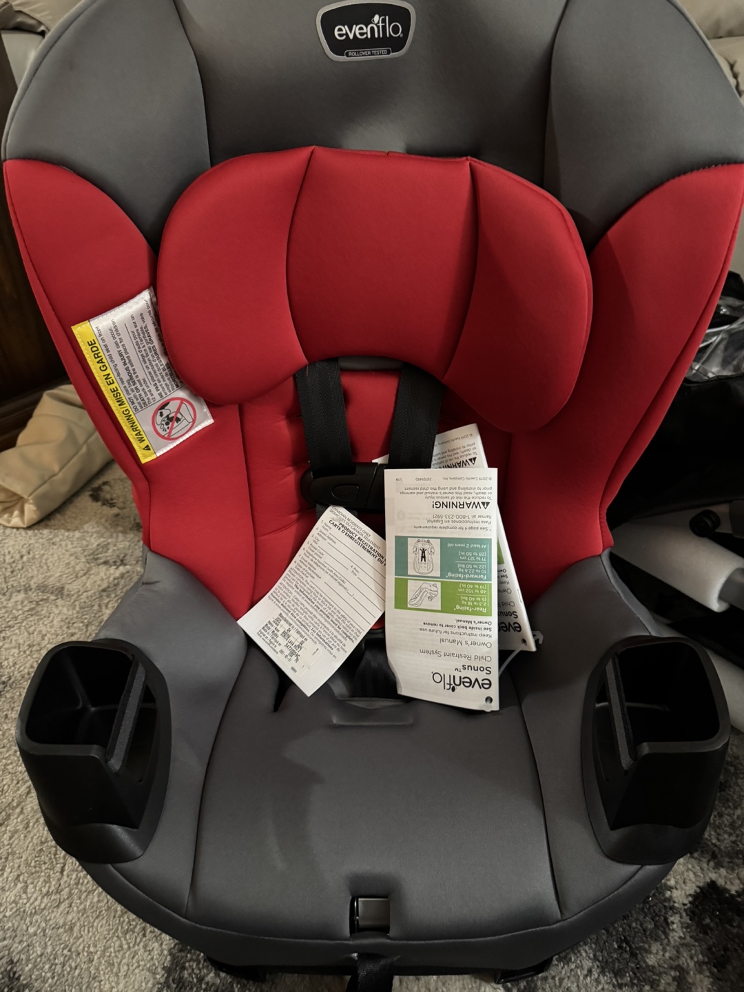 Evenflo Sonus Convertible Car Seat - photo 2