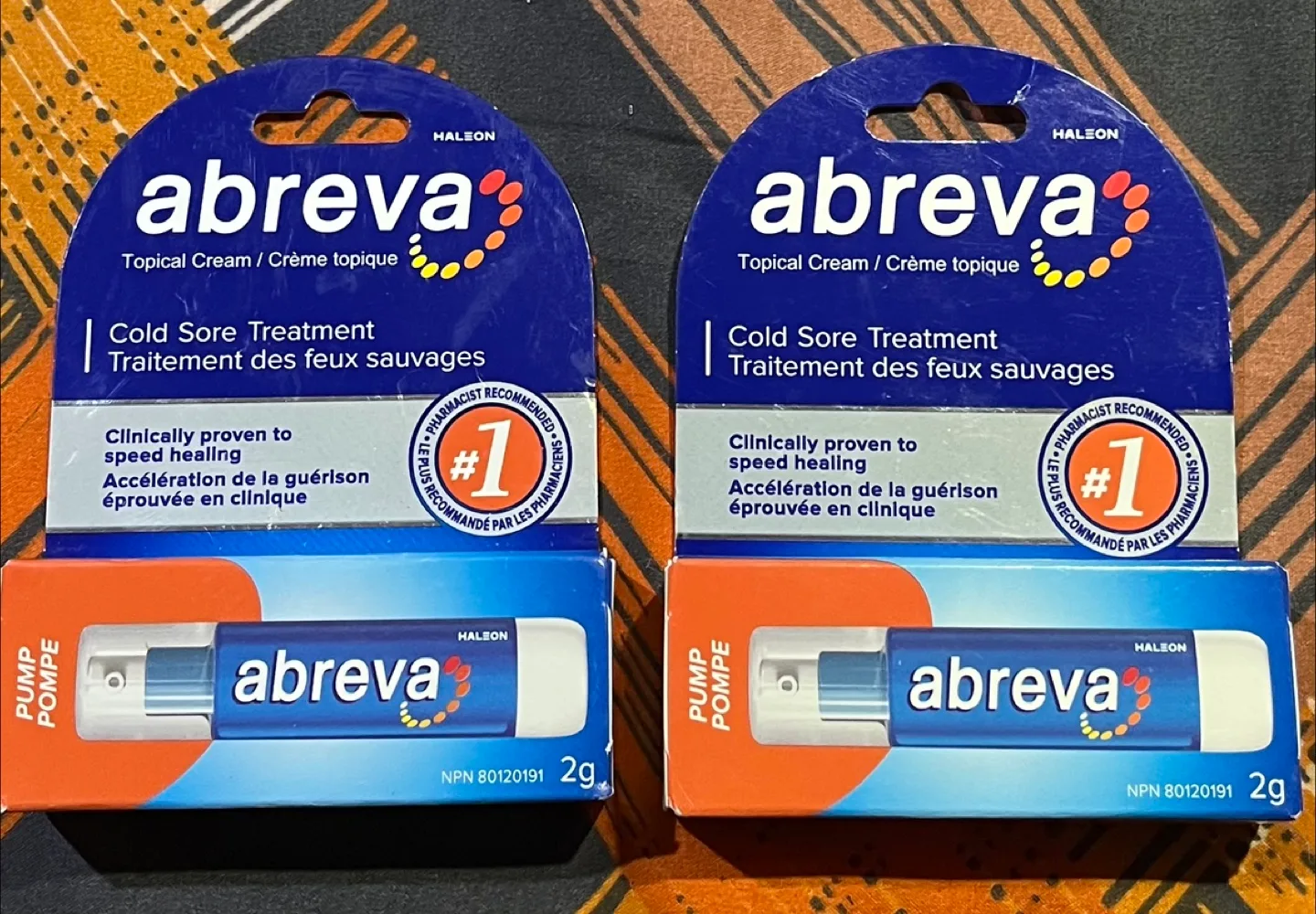 New Abreva Cold Sore Treatment - 2g thumbnail