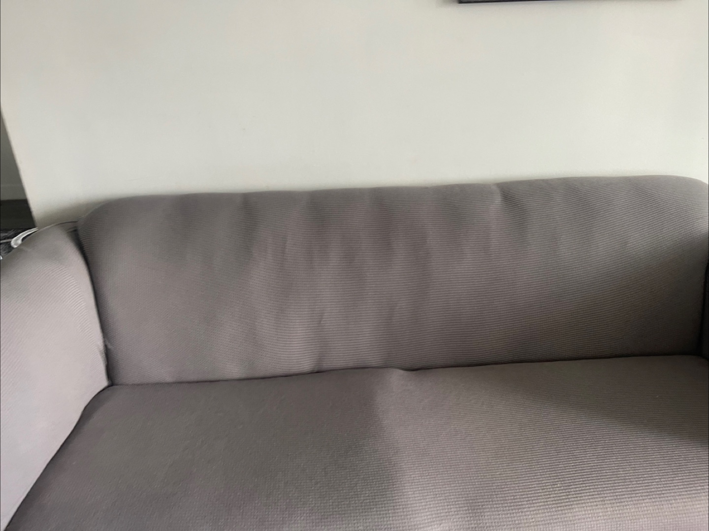 2 Grey Sofa  covers Great Condition! - photo 5