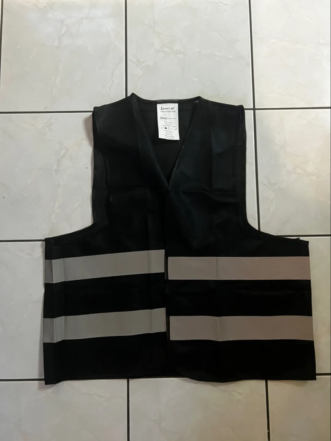 Black Lavori-Ak Safety Vest thumbnail