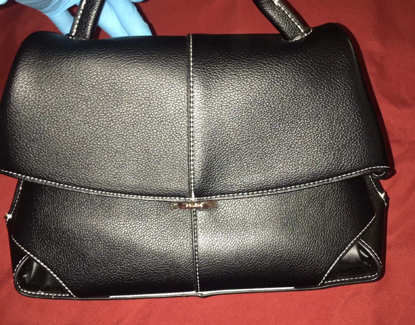 Polène Black Leather Handbag thumbnail